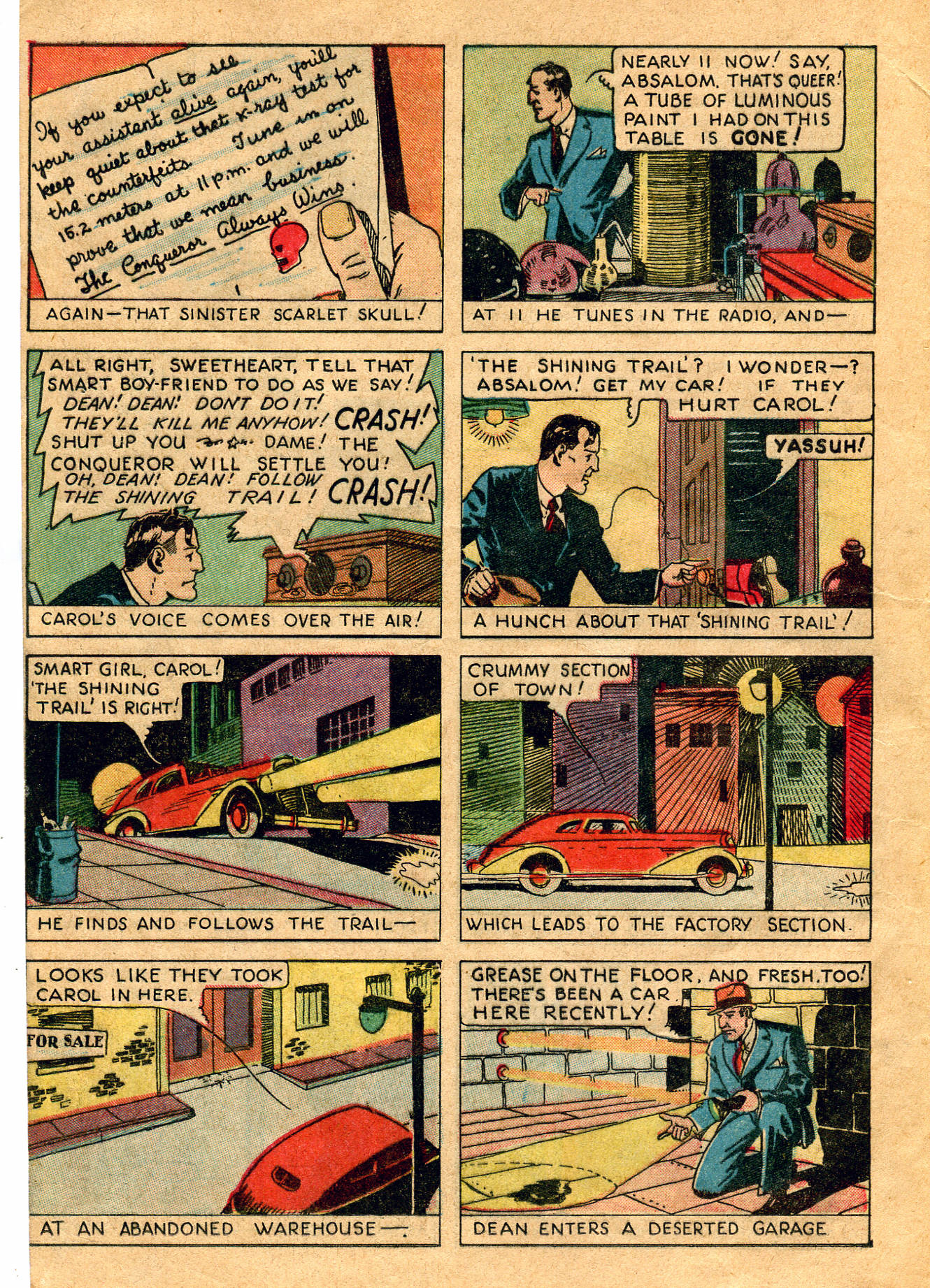 Read online Super Spy (1940) comic -  Issue #2 - 39