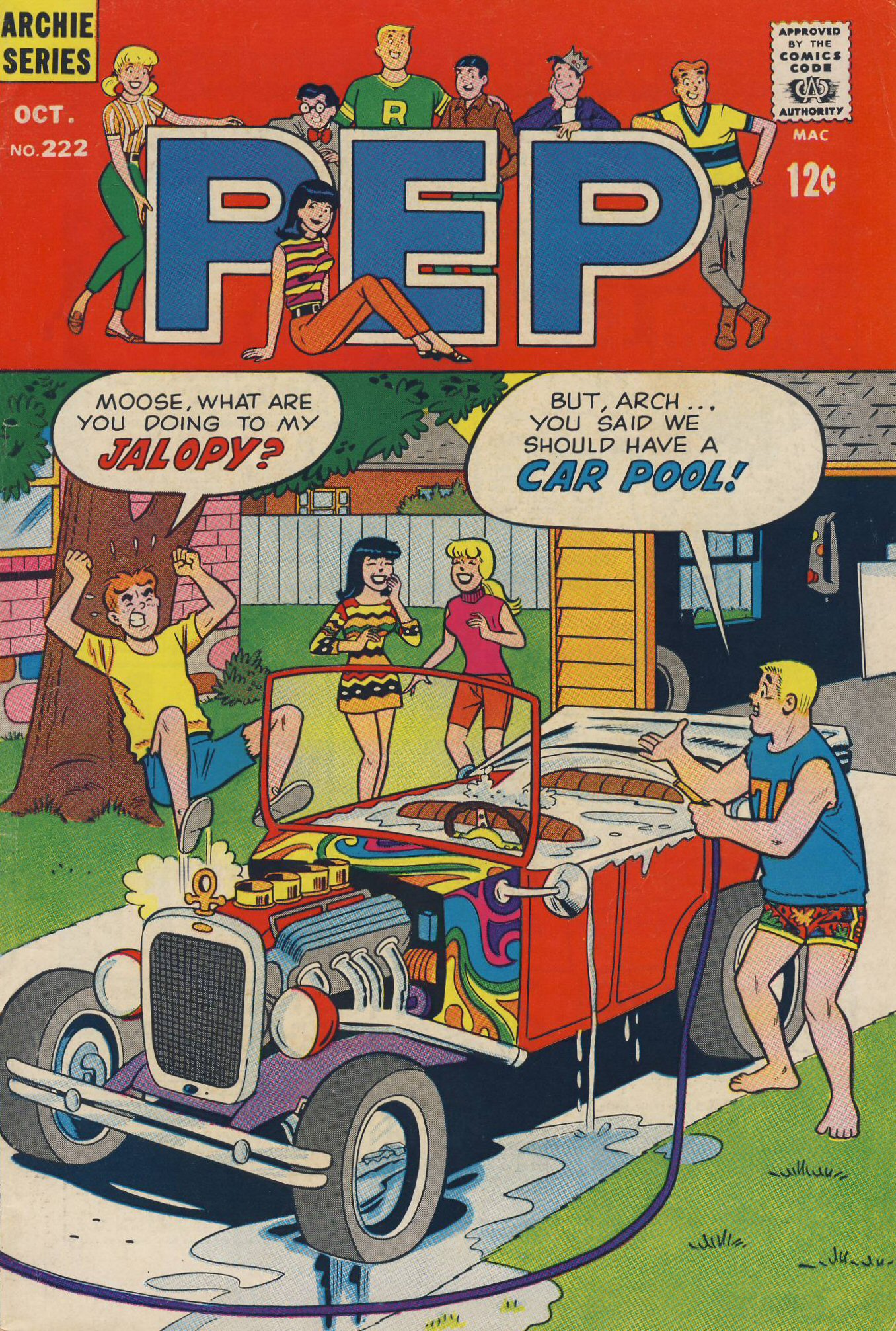 Read online Pep Comics comic -  Issue #222 - 1