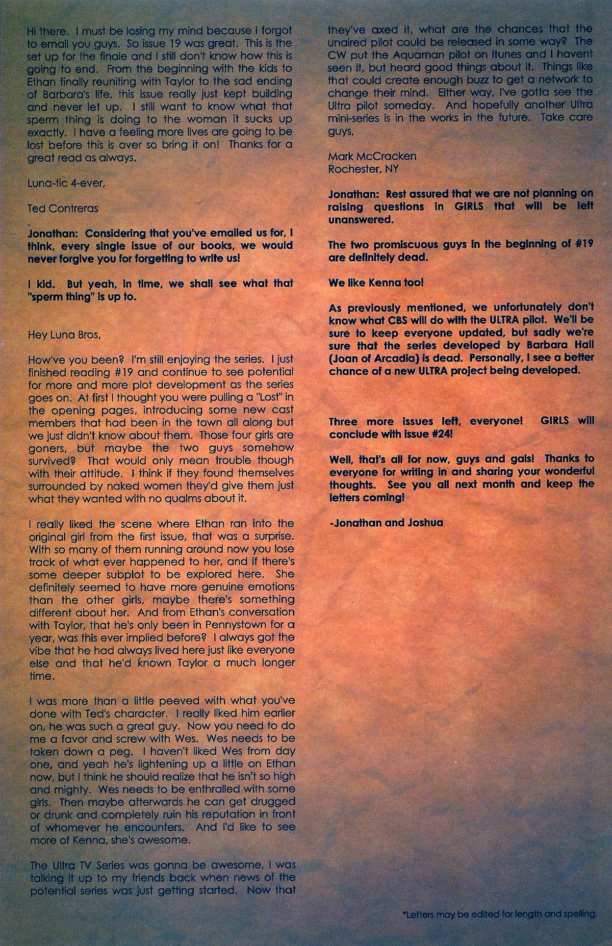 Read online Girls comic -  Issue #21 - 26