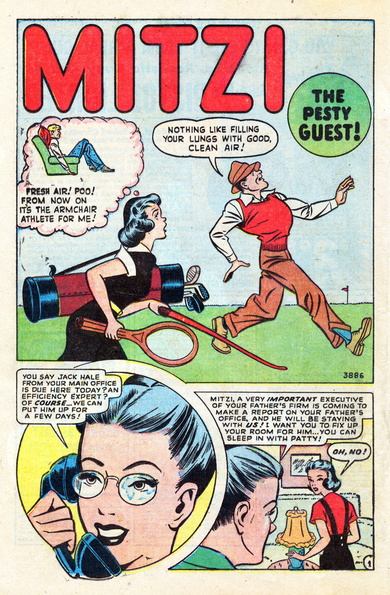 Read online Patsy Walker comic -  Issue #32 - 32