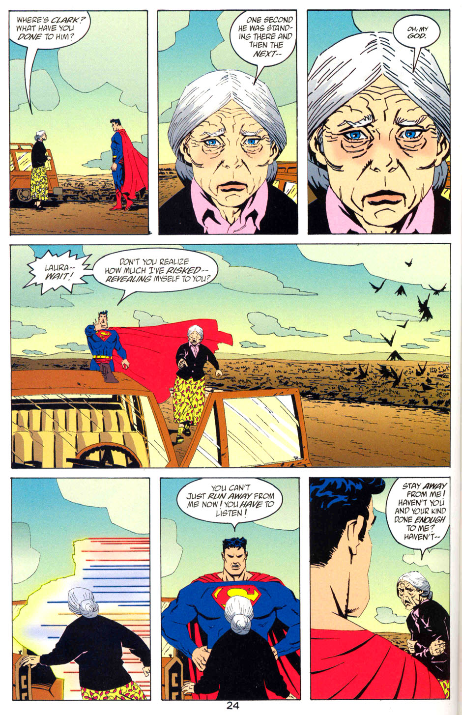 Read online Superman: The Kansas Sighting comic -  Issue #2 - 25