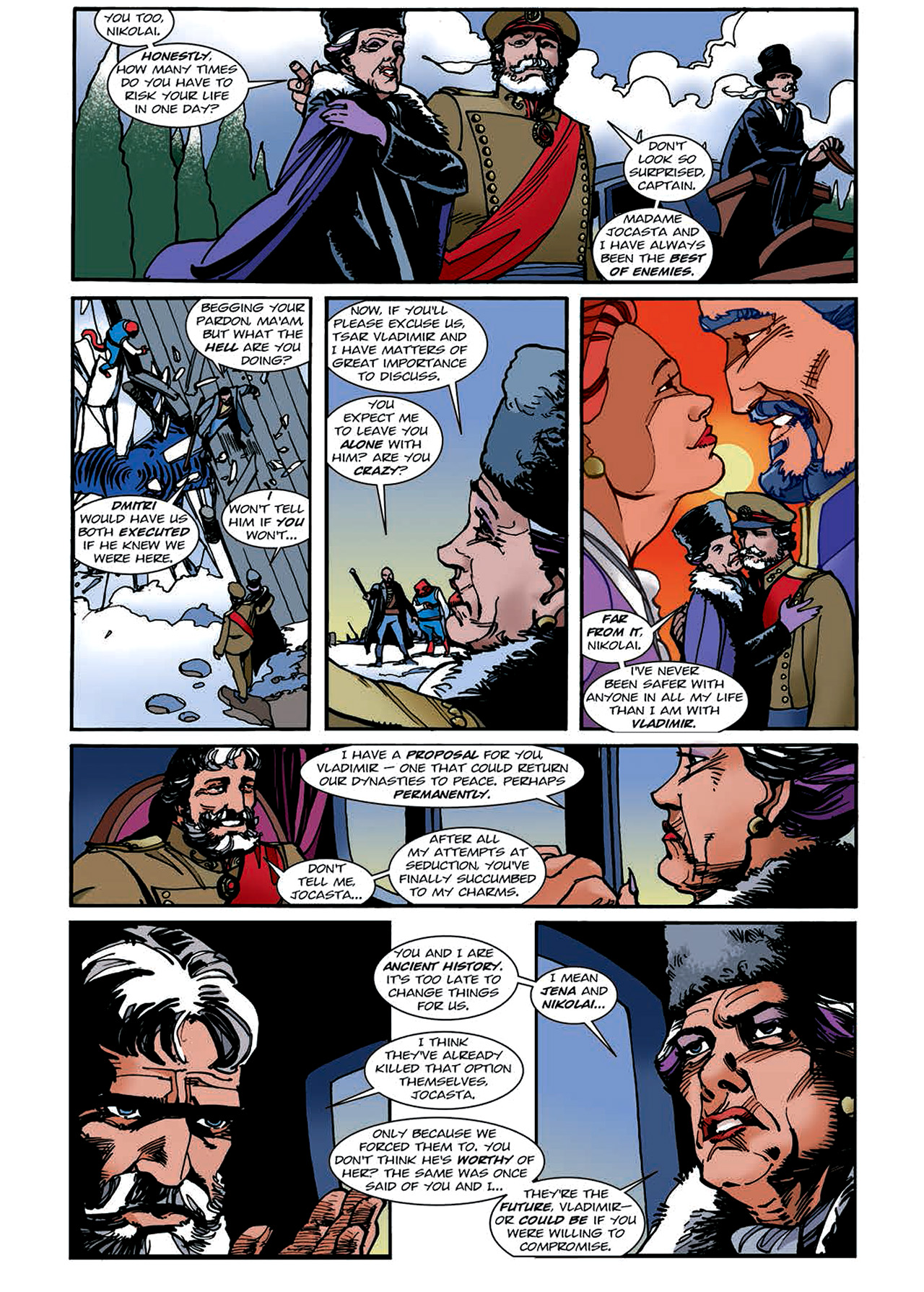 Read online Nikolai Dante comic -  Issue # TPB 4 - 122