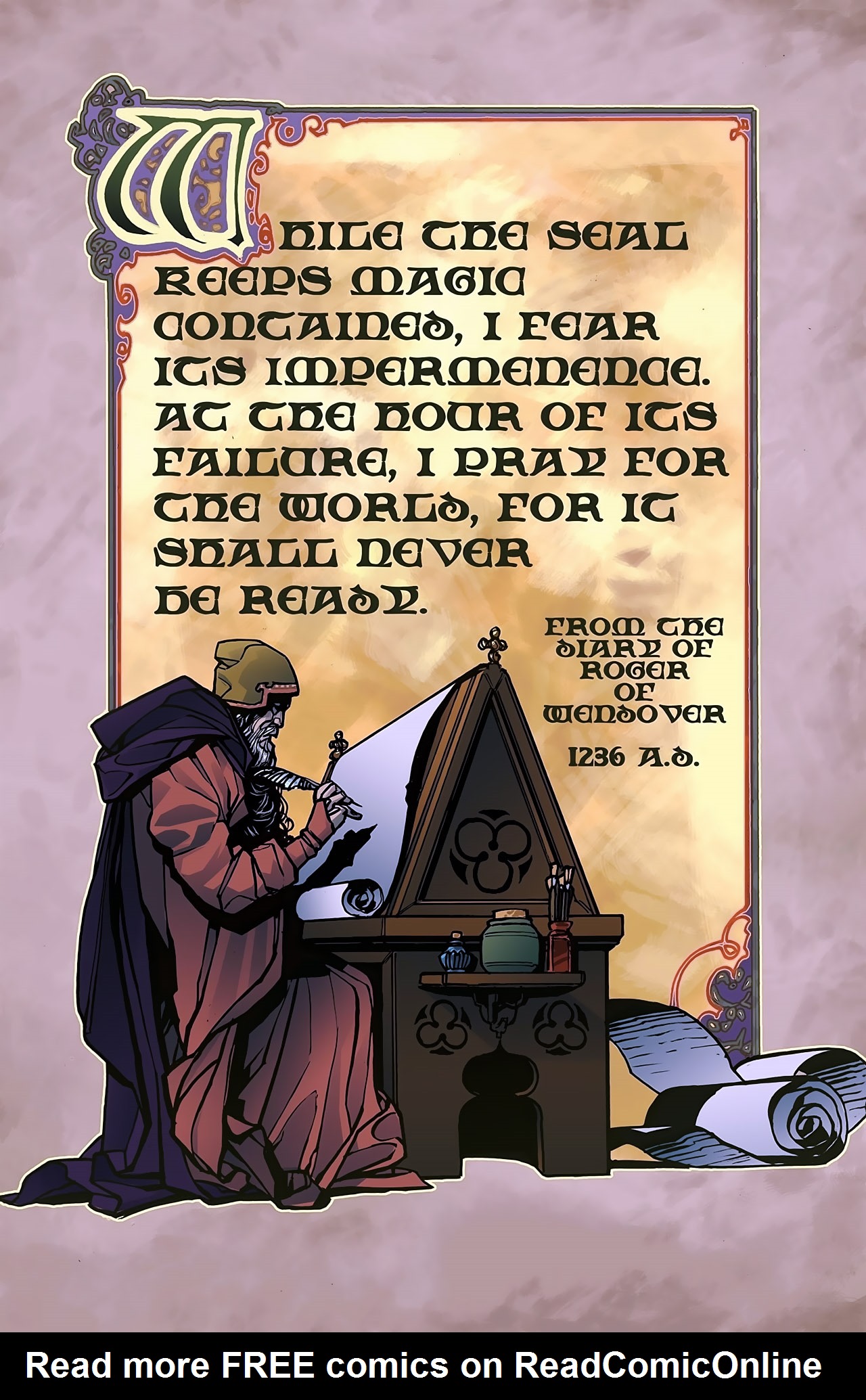 Read online Magus comic -  Issue #1 - 4