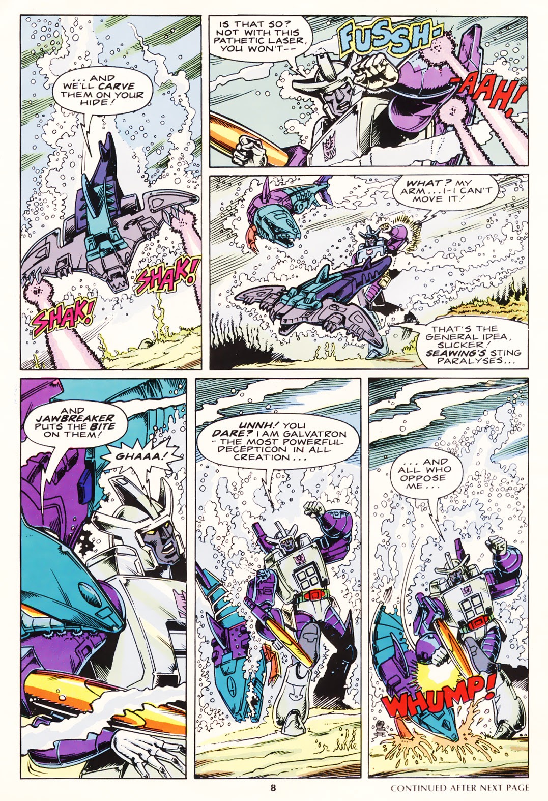 Read online The Transformers (UK) comic -  Issue #152 - 8