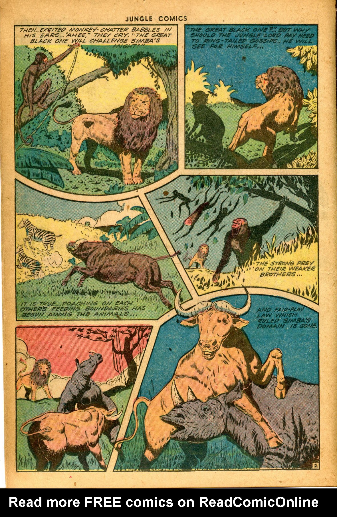 Read online Jungle Comics comic -  Issue #57 - 22