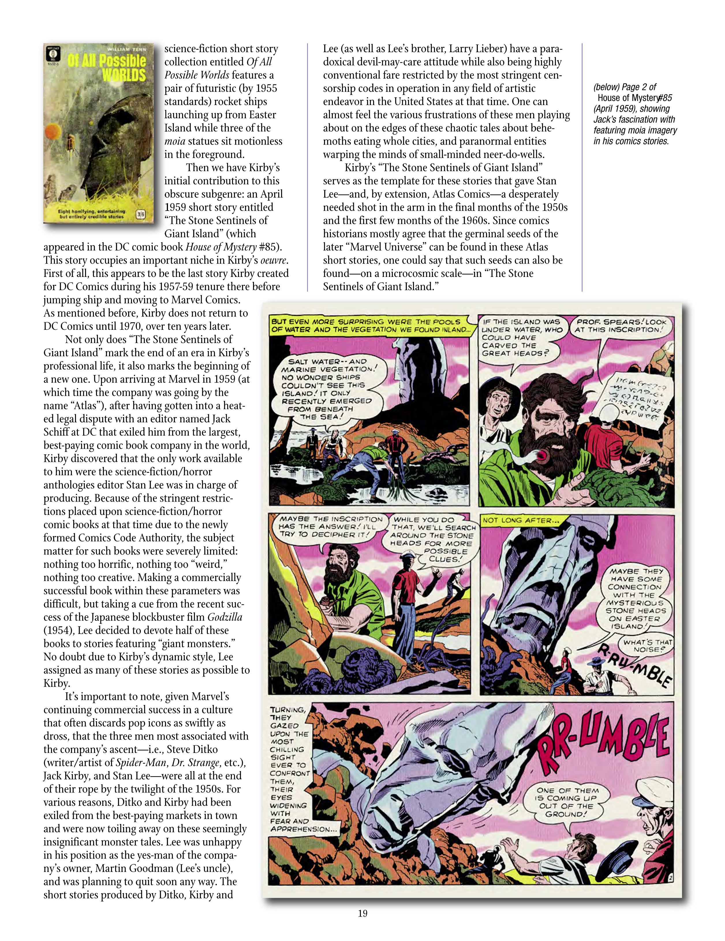 Read online The Jack Kirby Collector comic -  Issue #70 - 21