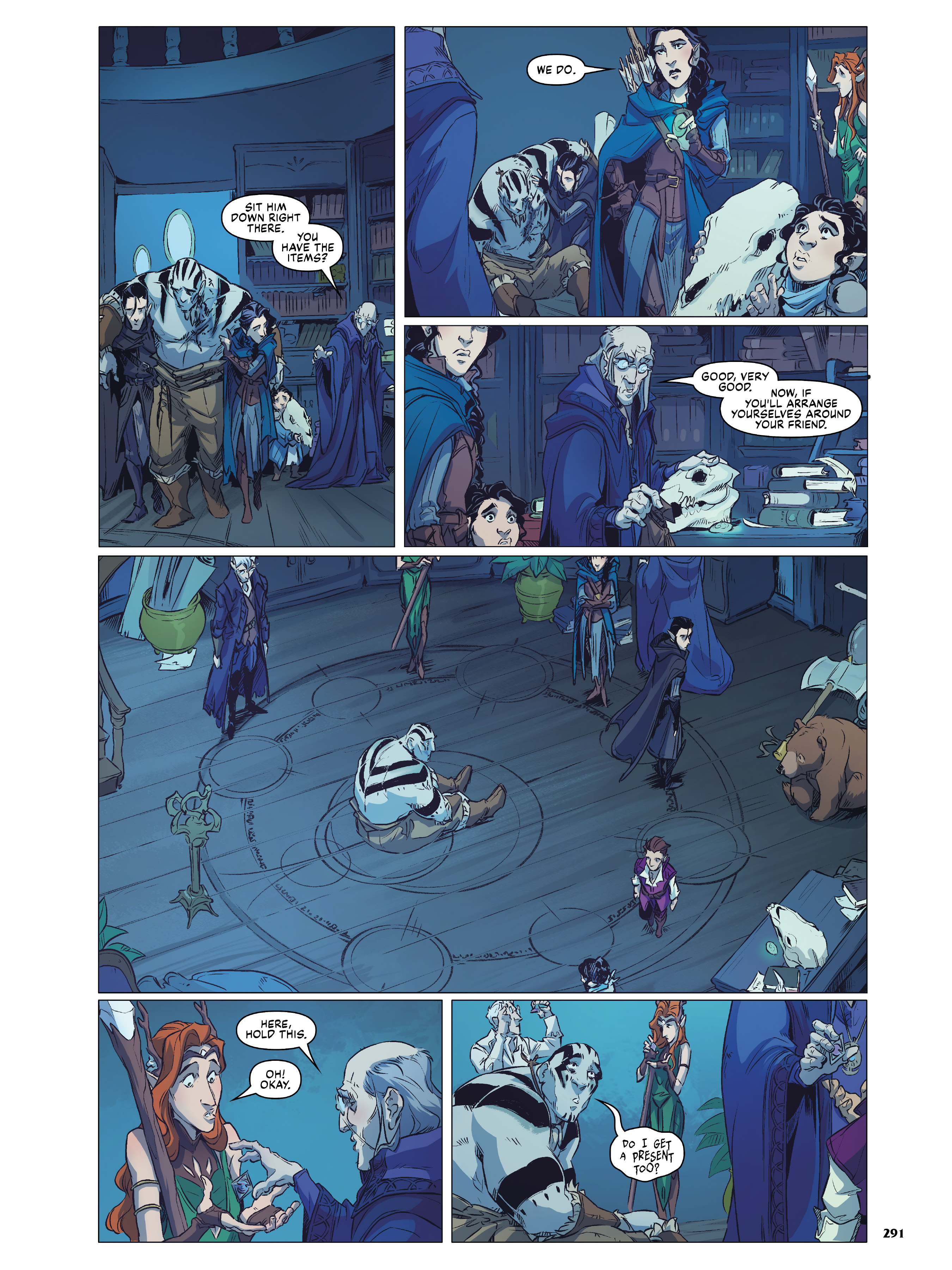 Read online Critical Role Vox Machina Origins comic -  Issue # (2019) _TPB Library Edition (Part 3) - 92