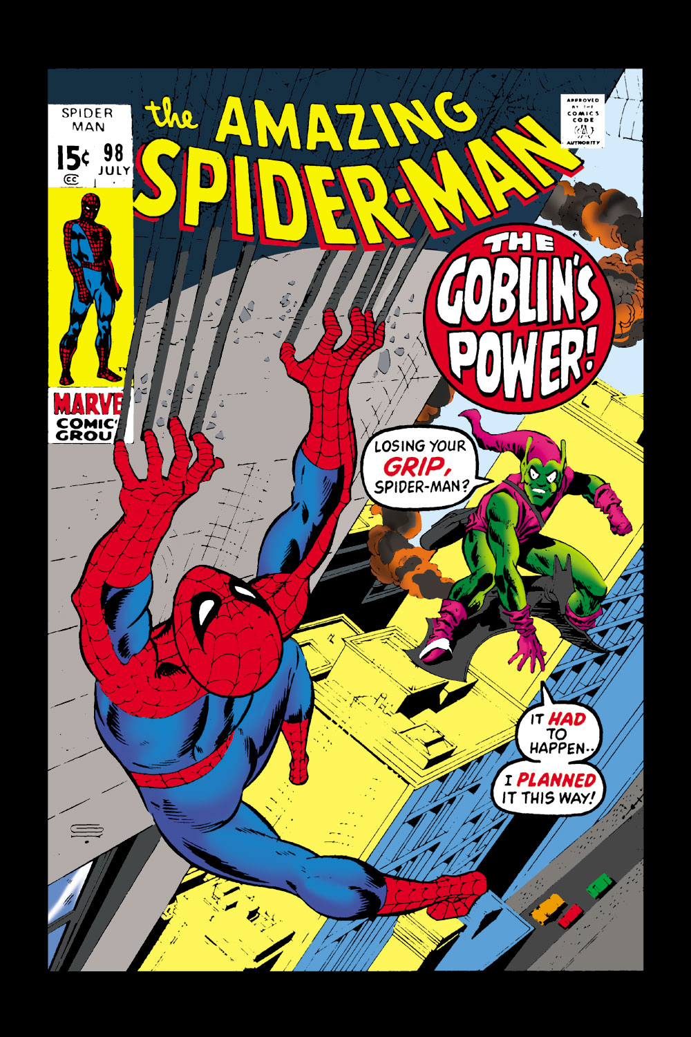 Read online The Amazing Spider-Man (1963) comic -  Issue #98 - 1