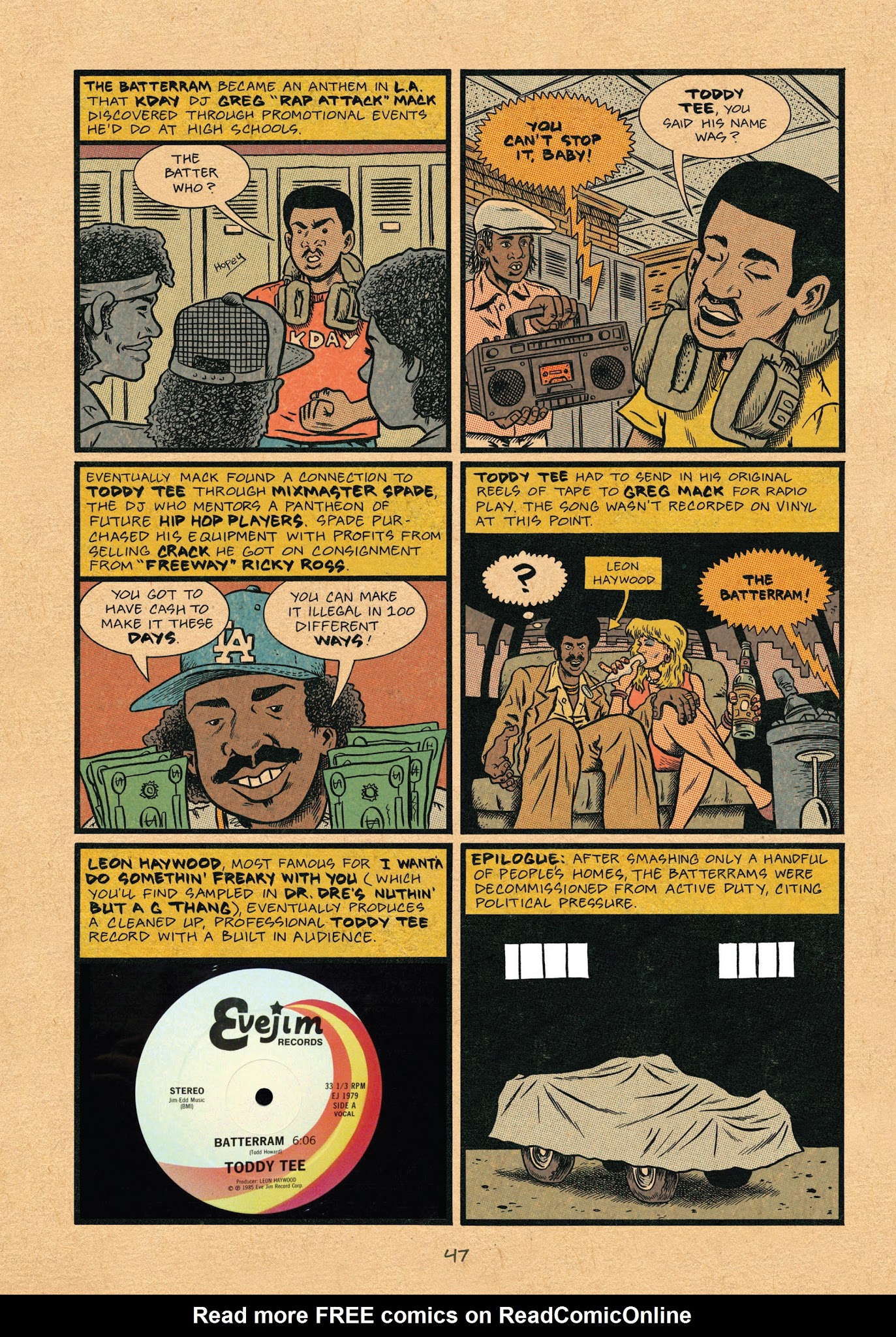 Read online Hip Hop Family Tree (2013) comic -  Issue # TPB 4 - 48