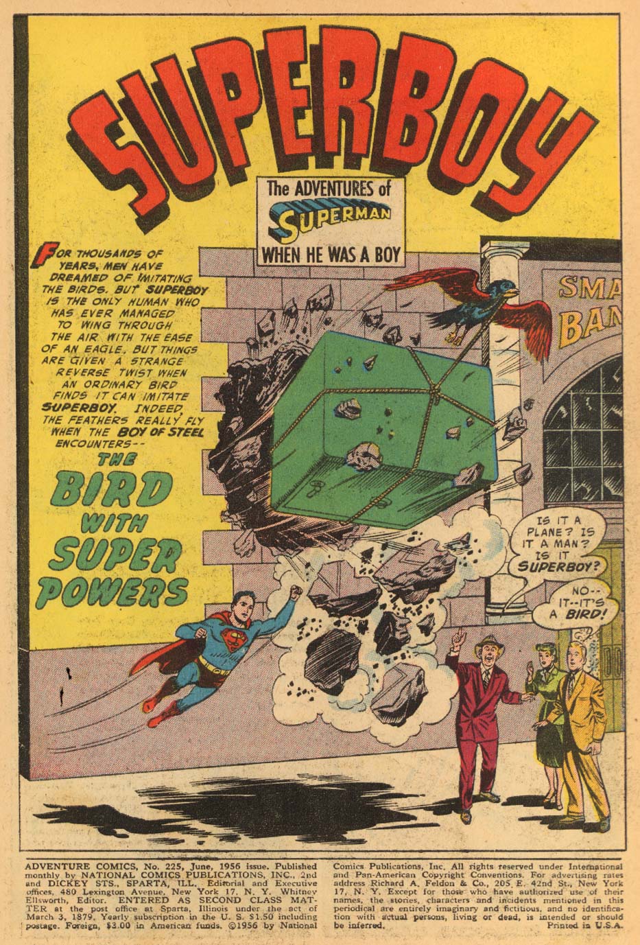 Adventure Comics (1938) issue 225 - Page 3