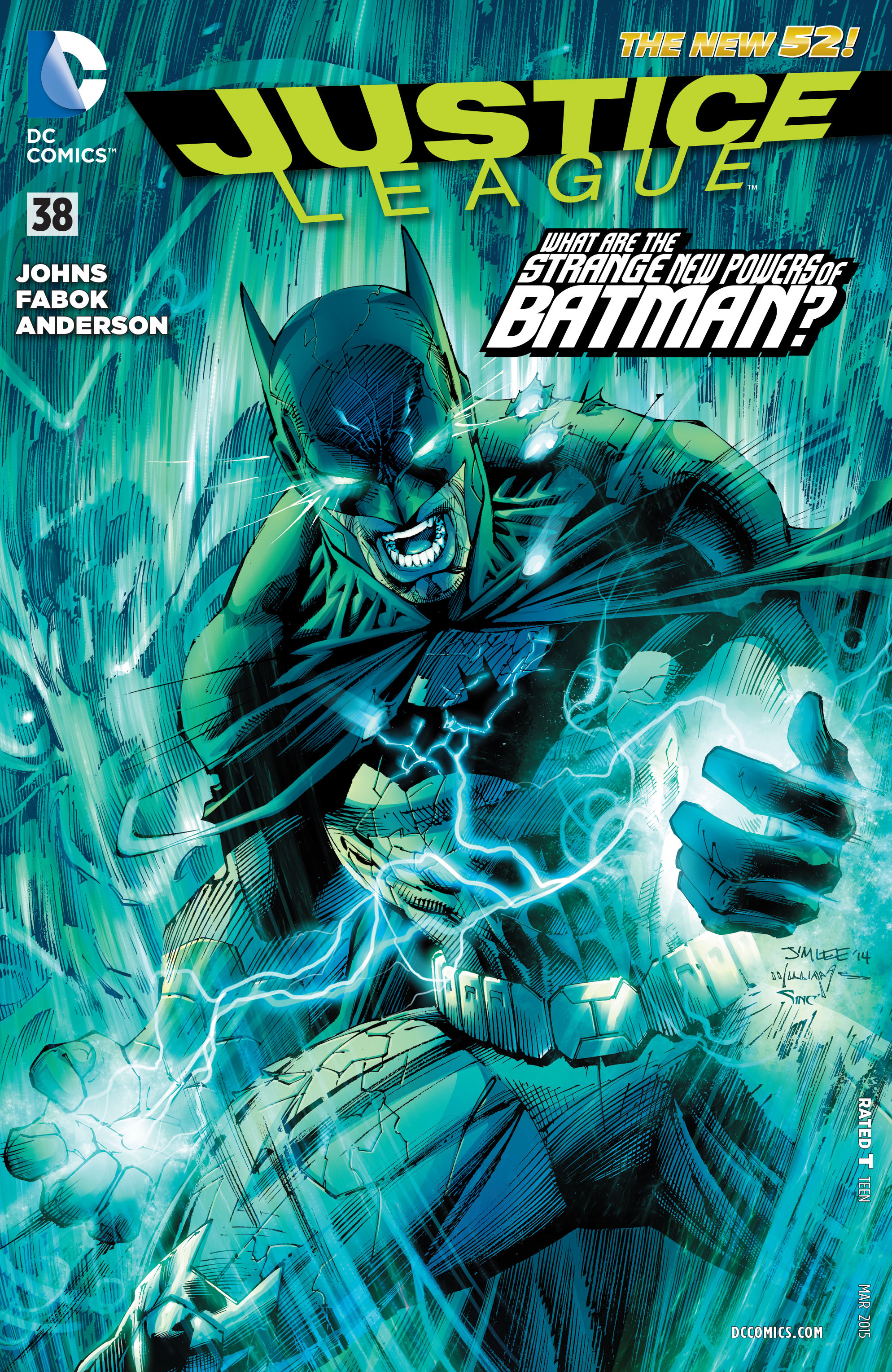 Read online Justice League (2011) comic -  Issue #38 - 1