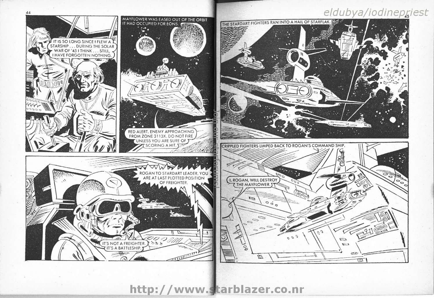 Read online Starblazer comic -  Issue #41 - 24
