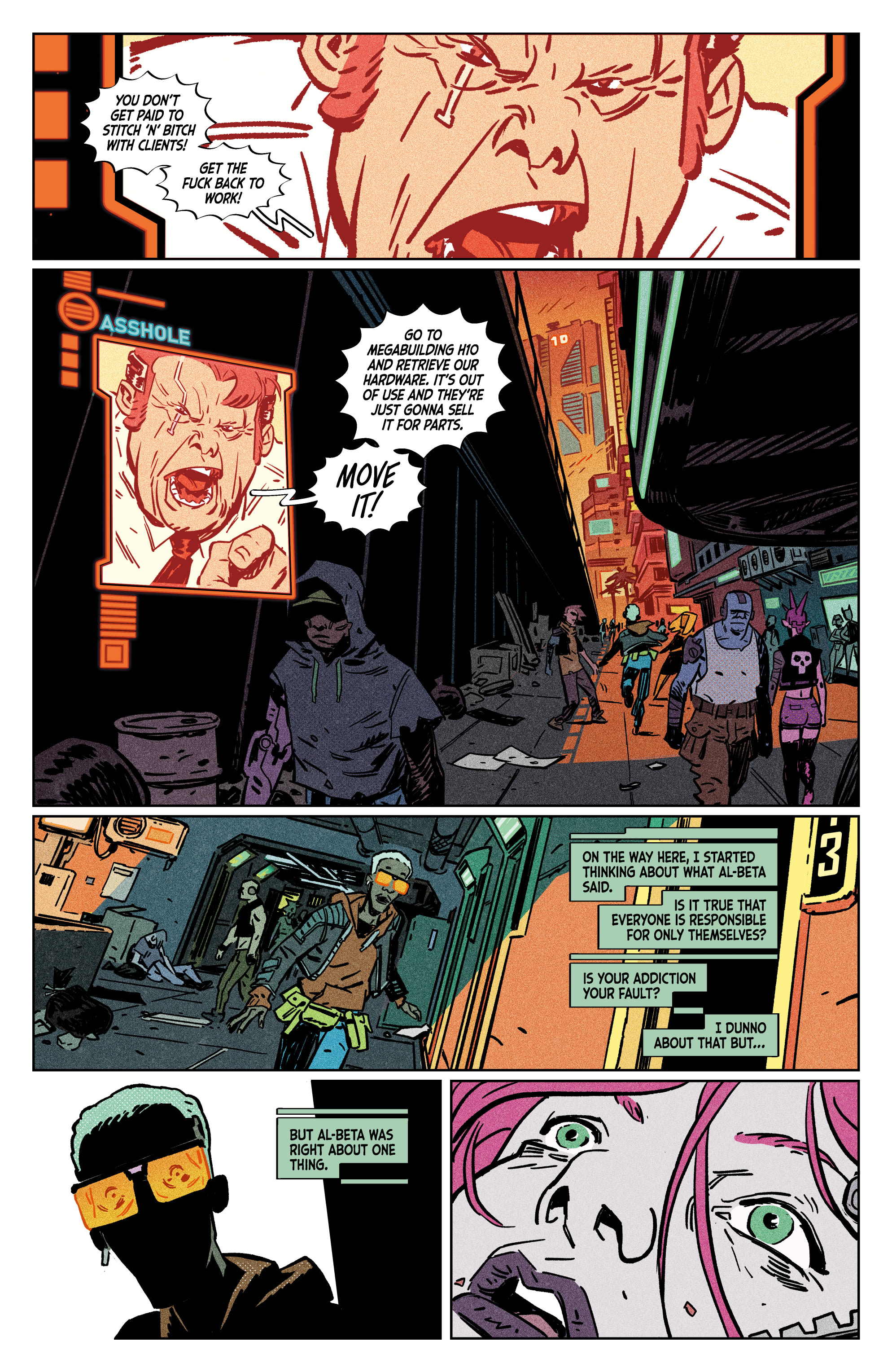 Read online Cyberpunk 2077: Blackout comic -  Issue #1 - 19