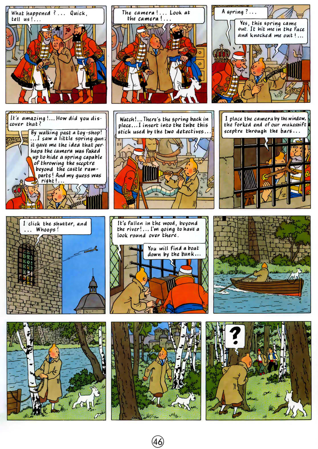 Read online The Adventures of Tintin comic -  Issue #8 - 49