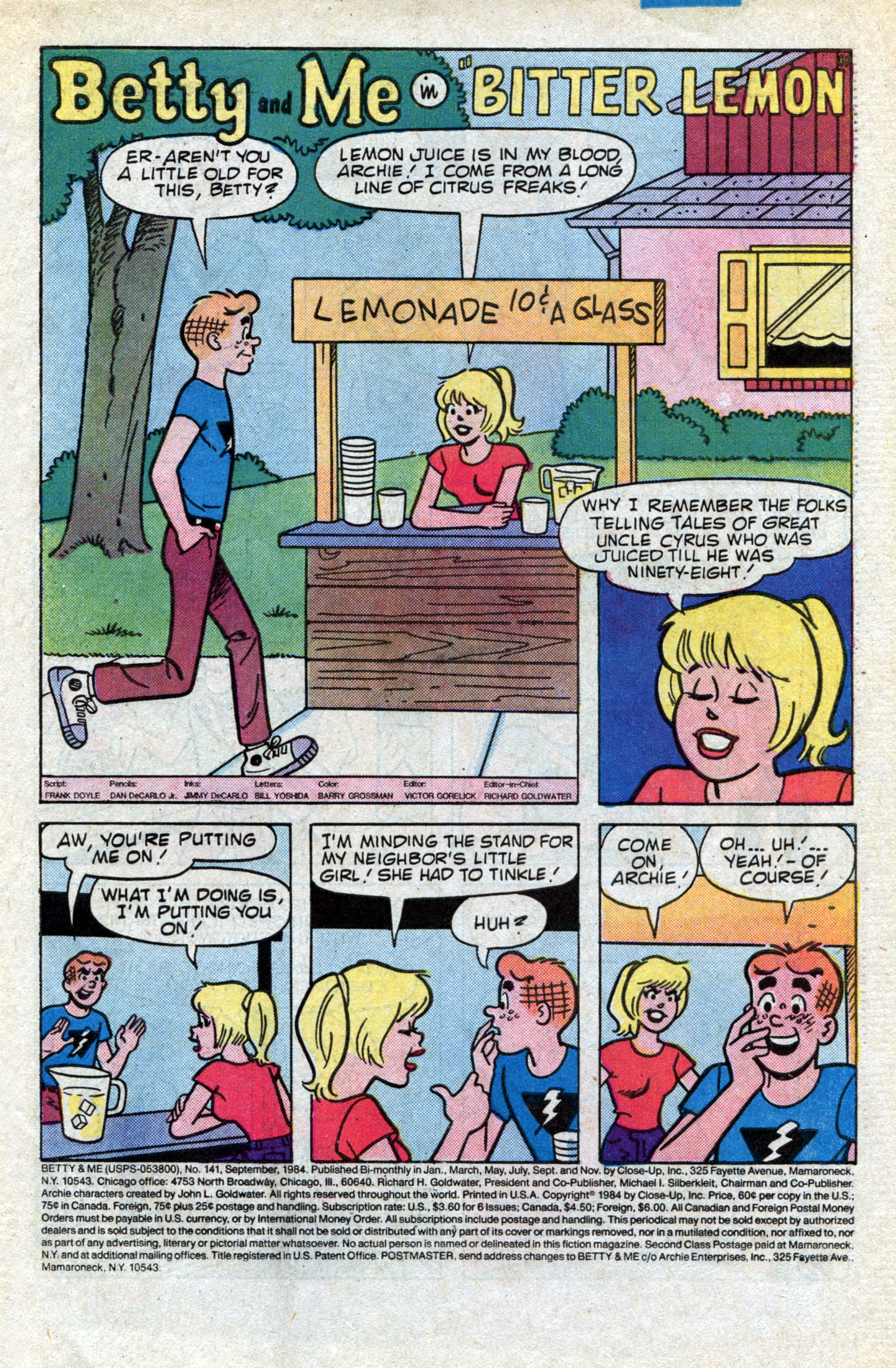 Read online Betty and Me comic -  Issue #141 - 3