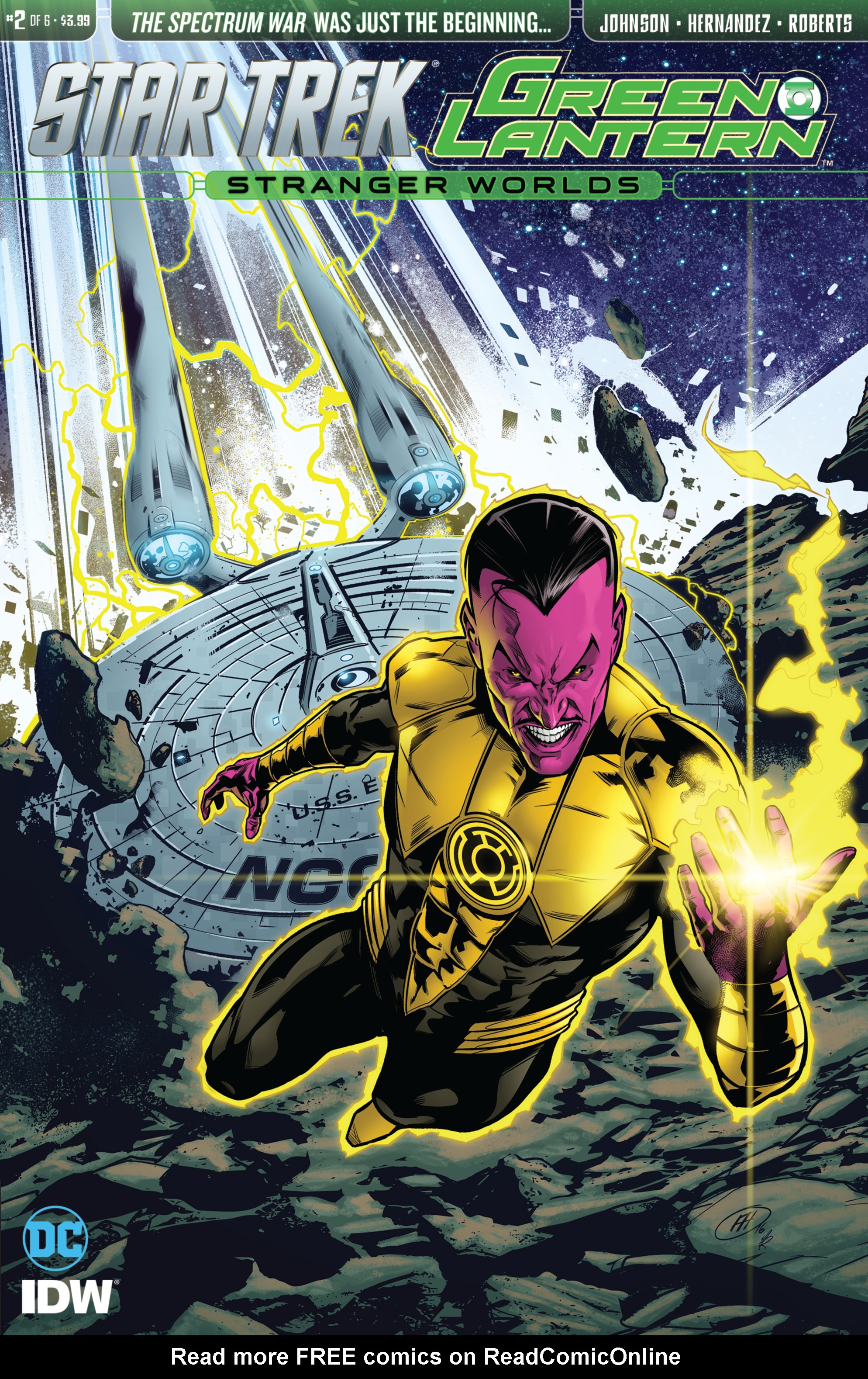 Read online Star Trek/Green Lantern (2016) comic -  Issue #2 - 1