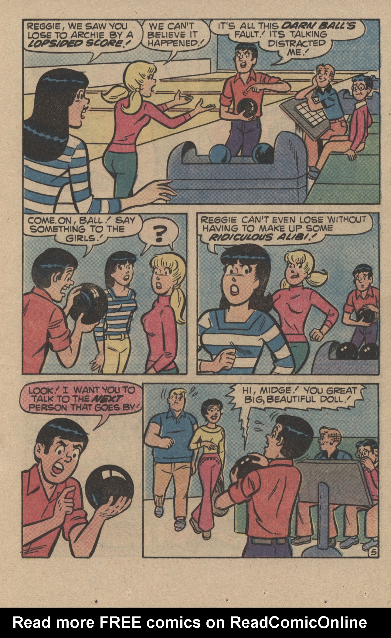 Read online Reggie and Me (1966) comic -  Issue #113 - 17