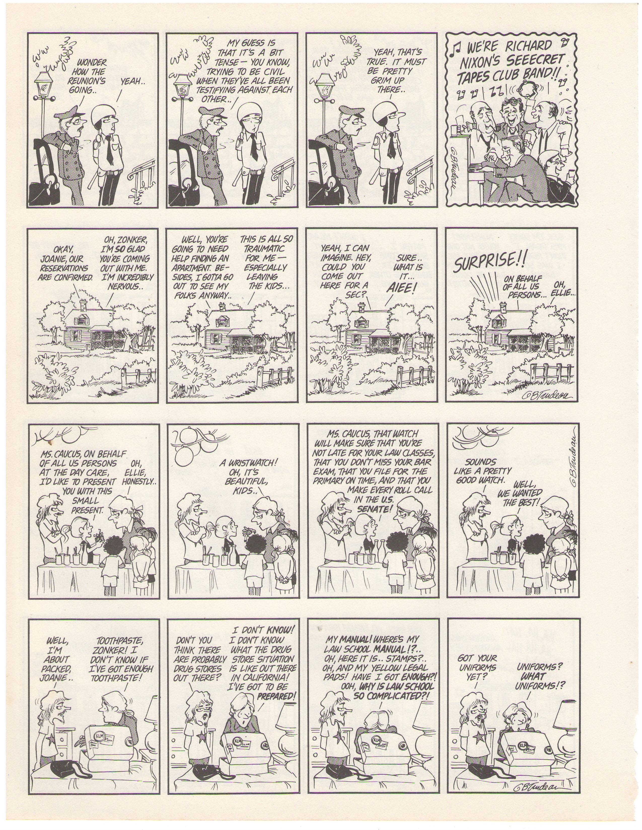 Read online The Doonesbury Chronicles comic -  Issue # TPB (Part 2) - 79