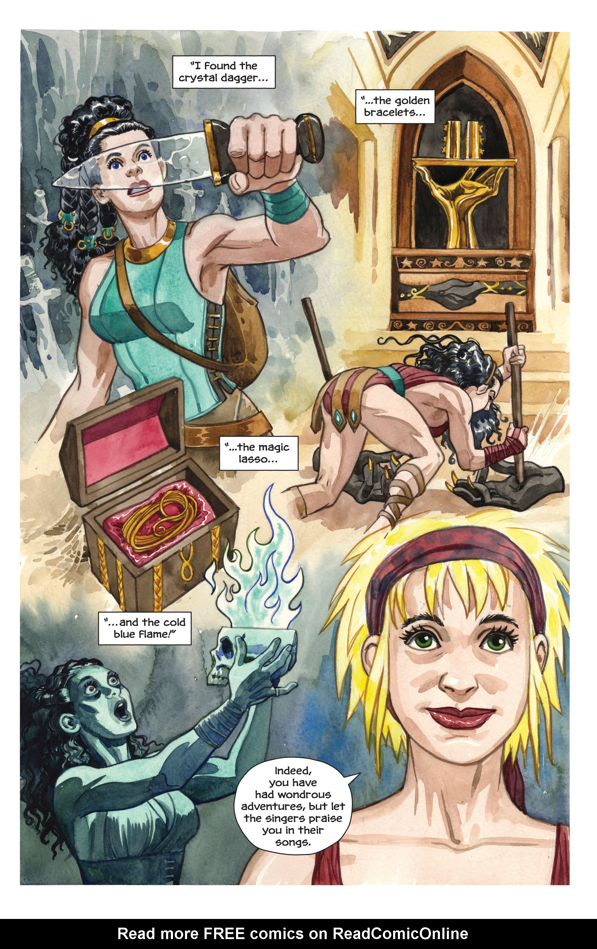 Read online Wonder Woman: The True Amazon comic -  Issue # Full - 53