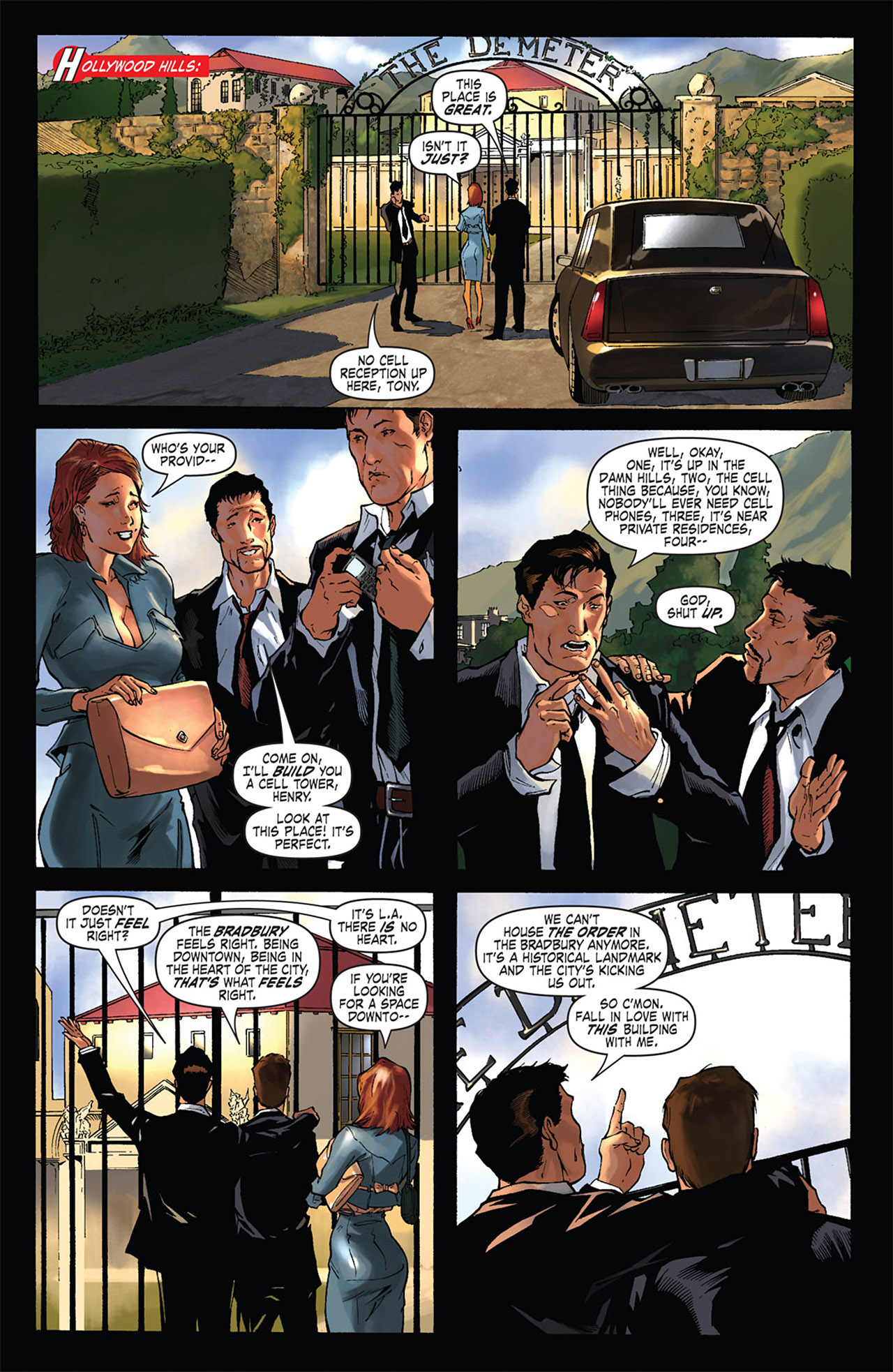 Read online The Order (2007) comic -  Issue #5 - 11