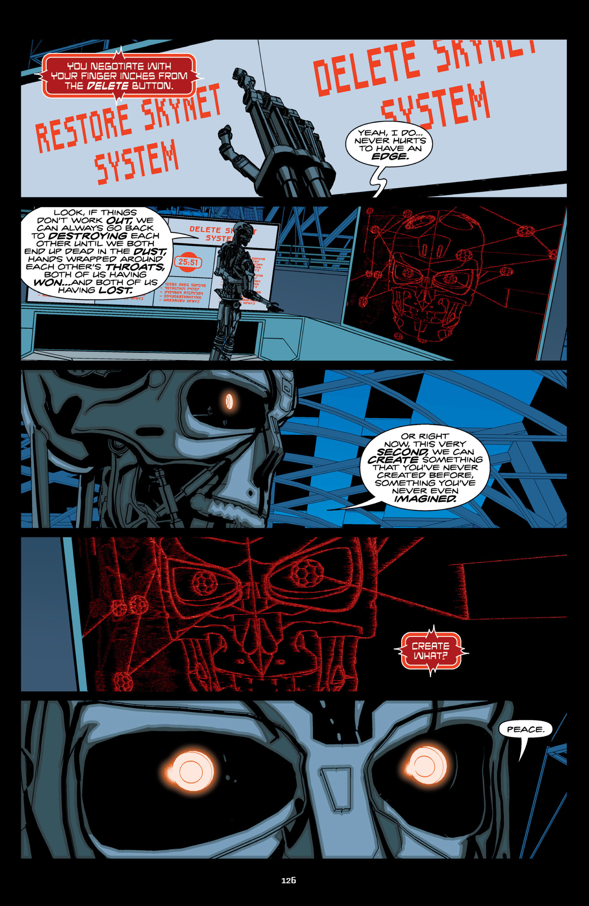Read online Terminator Salvation: The Final Battle comic -  Issue # TPB 2 - 126