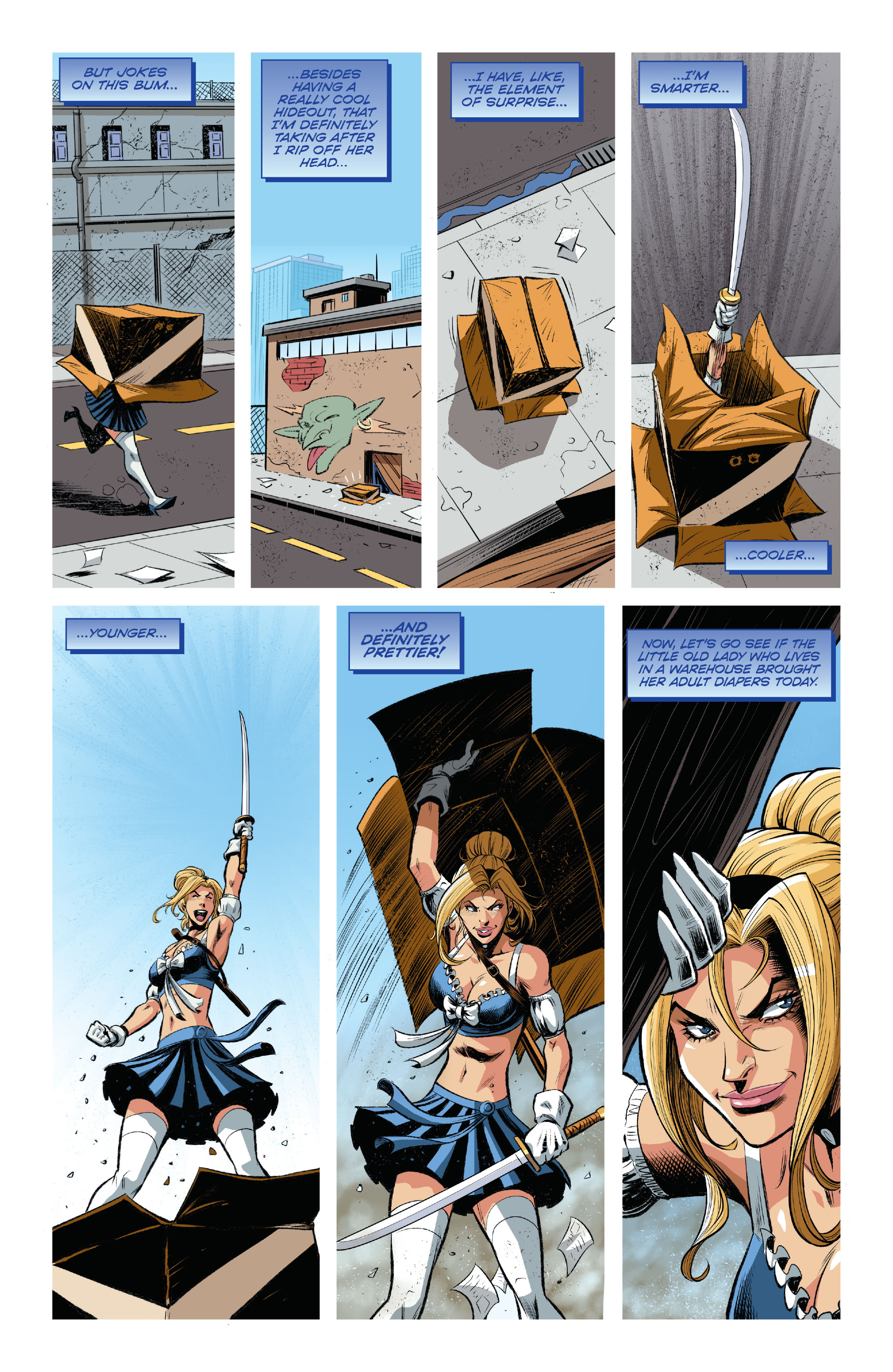 Read online Cinderella vs The Queen of Hearts comic -  Issue #1 - 15