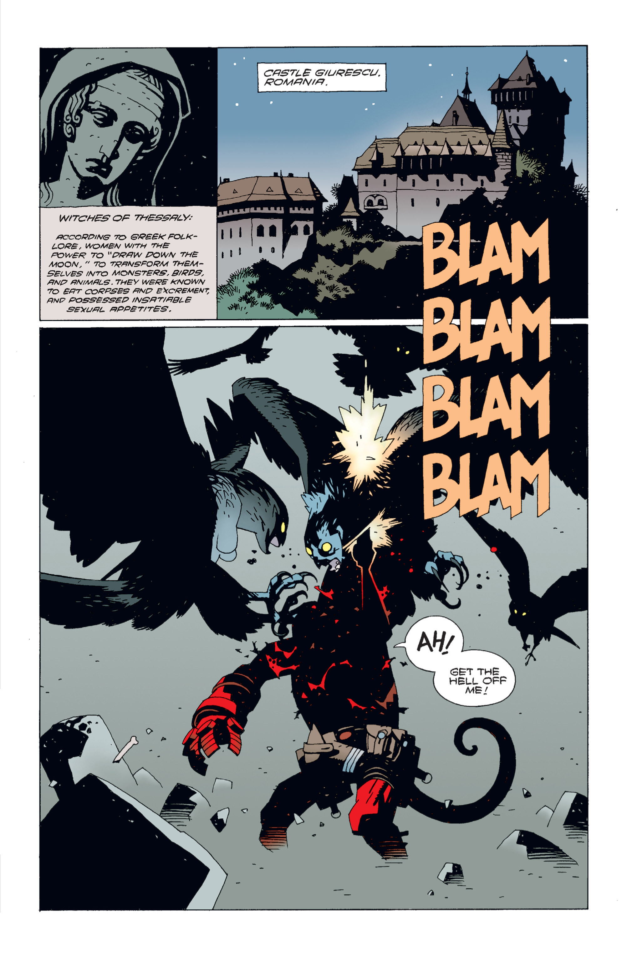 Read online Hellboy comic -  Issue #2 - 59