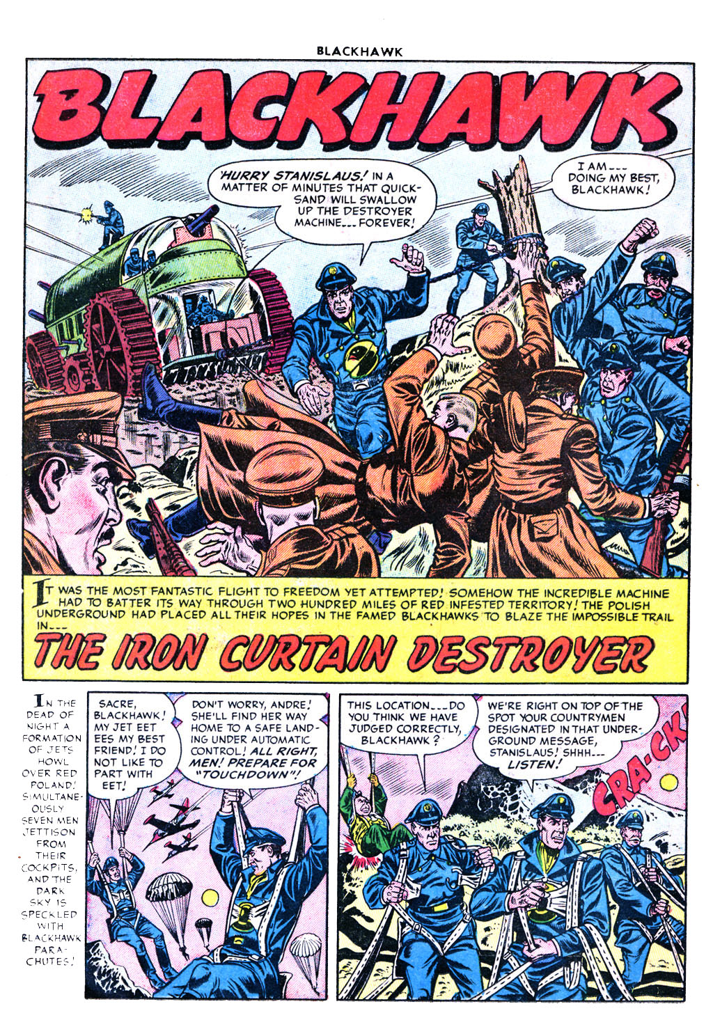 Read online Blackhawk (1957) comic -  Issue #80 - 18