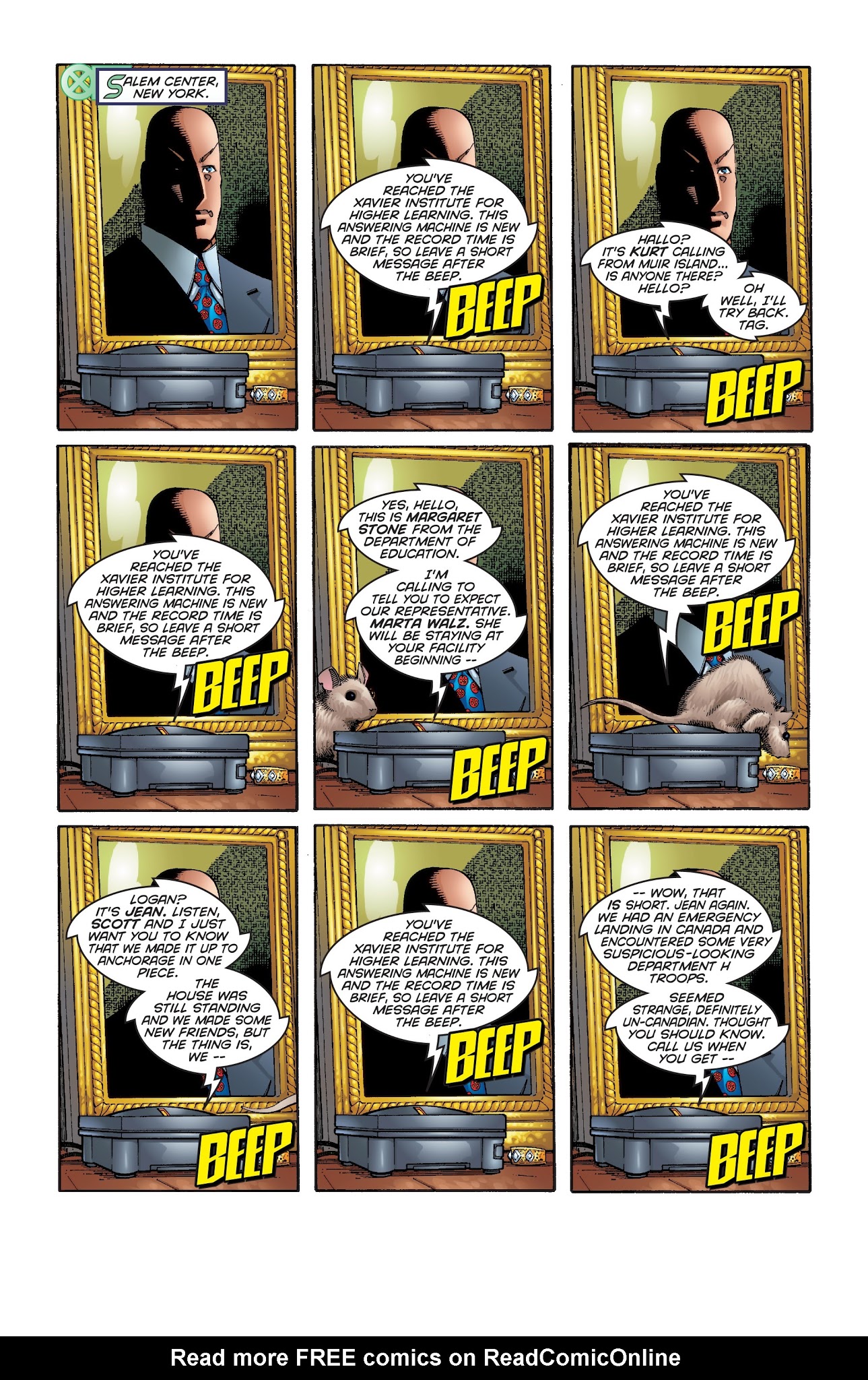 Read online X-Men: Blue: Reunion comic -  Issue # TPB - 131