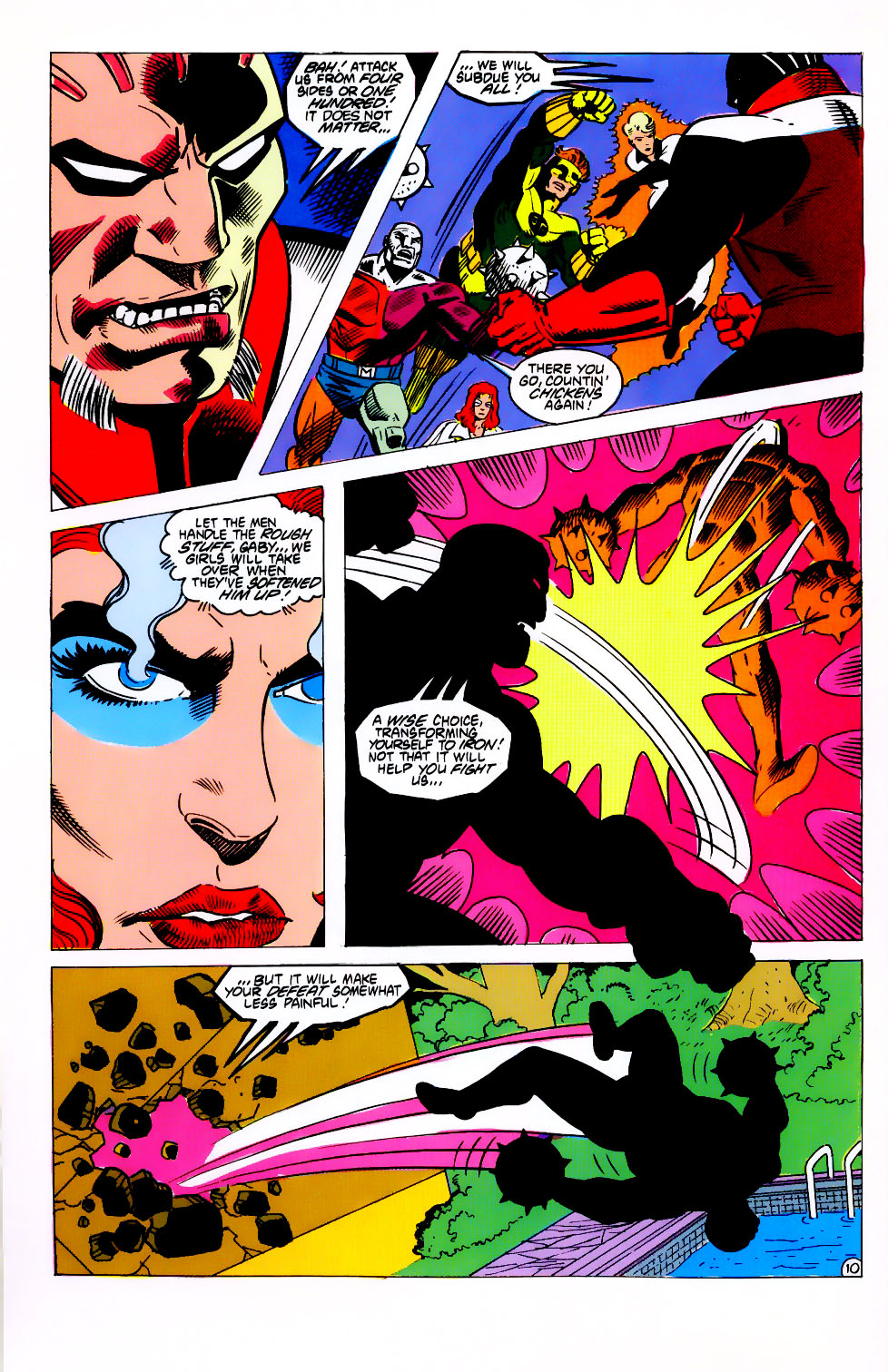 Read online The Outsiders (1985) comic -  Issue #24 - 11