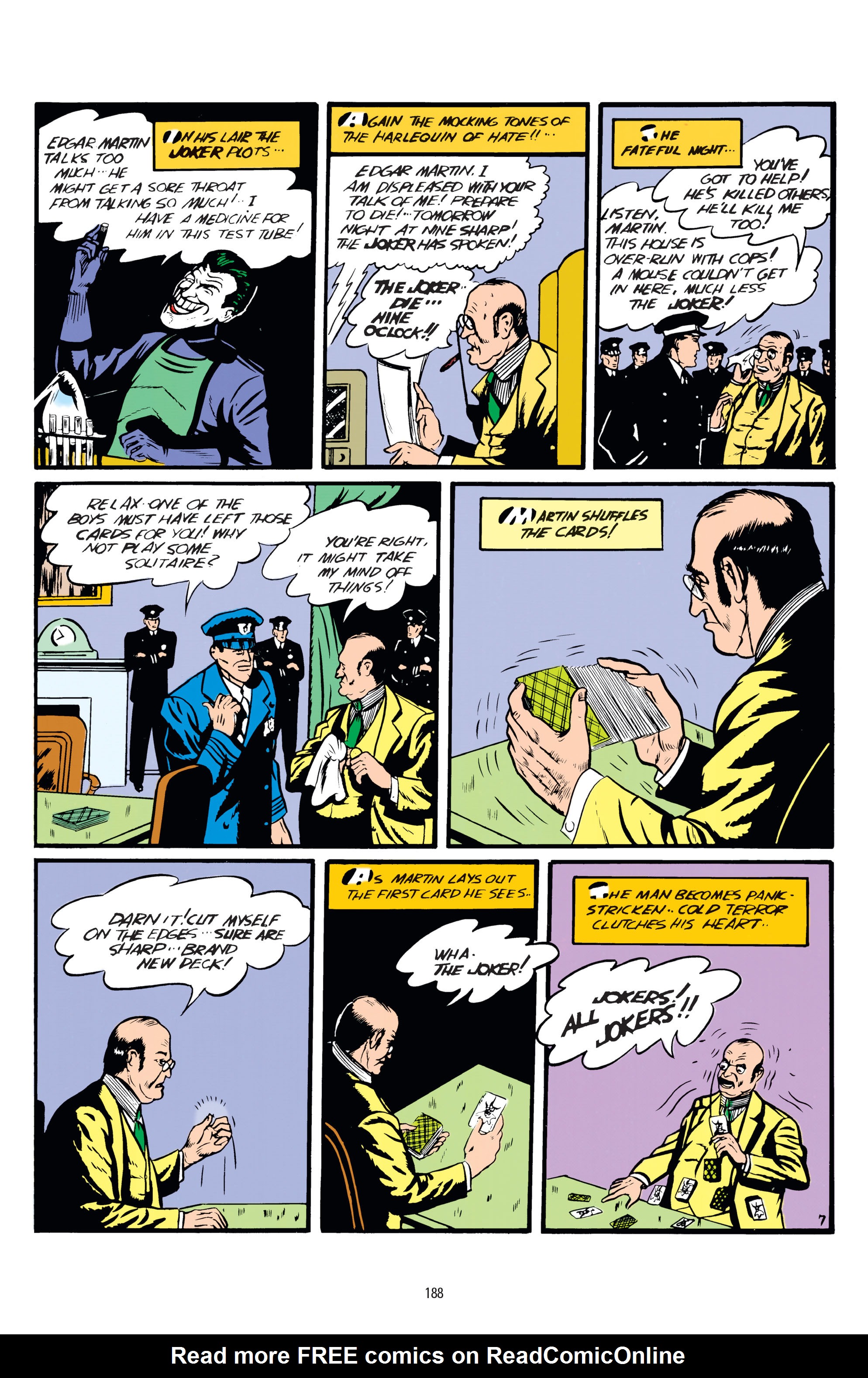 Read online Batman: The Golden Age Omnibus comic -  Issue # TPB 1 - 188