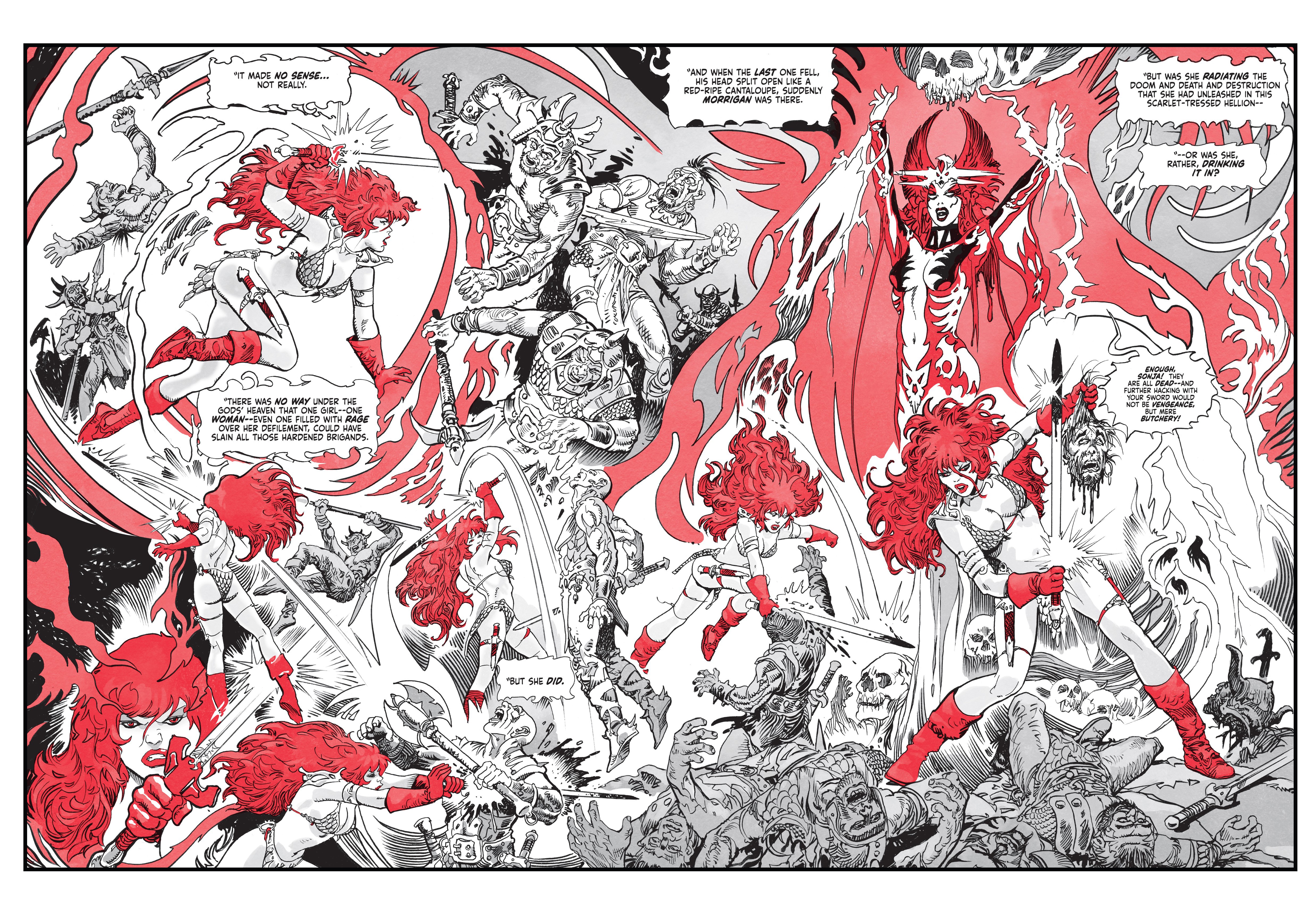 Read online Red Sonja: Ballad of the Red Goddess comic -  Issue # TPB - 37