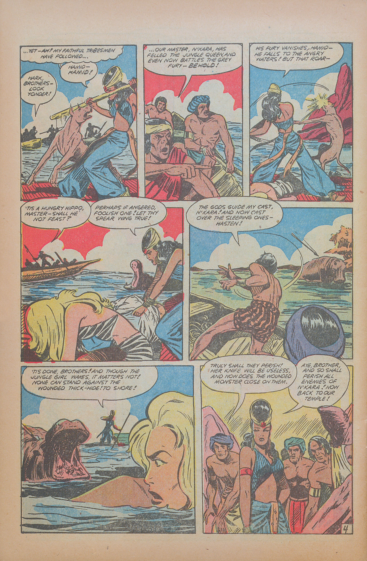 Read online Jungle Comics comic -  Issue #113 - 46