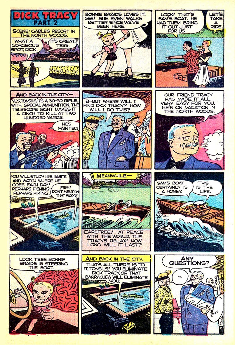 Read online Dick Tracy comic -  Issue #82 - 15