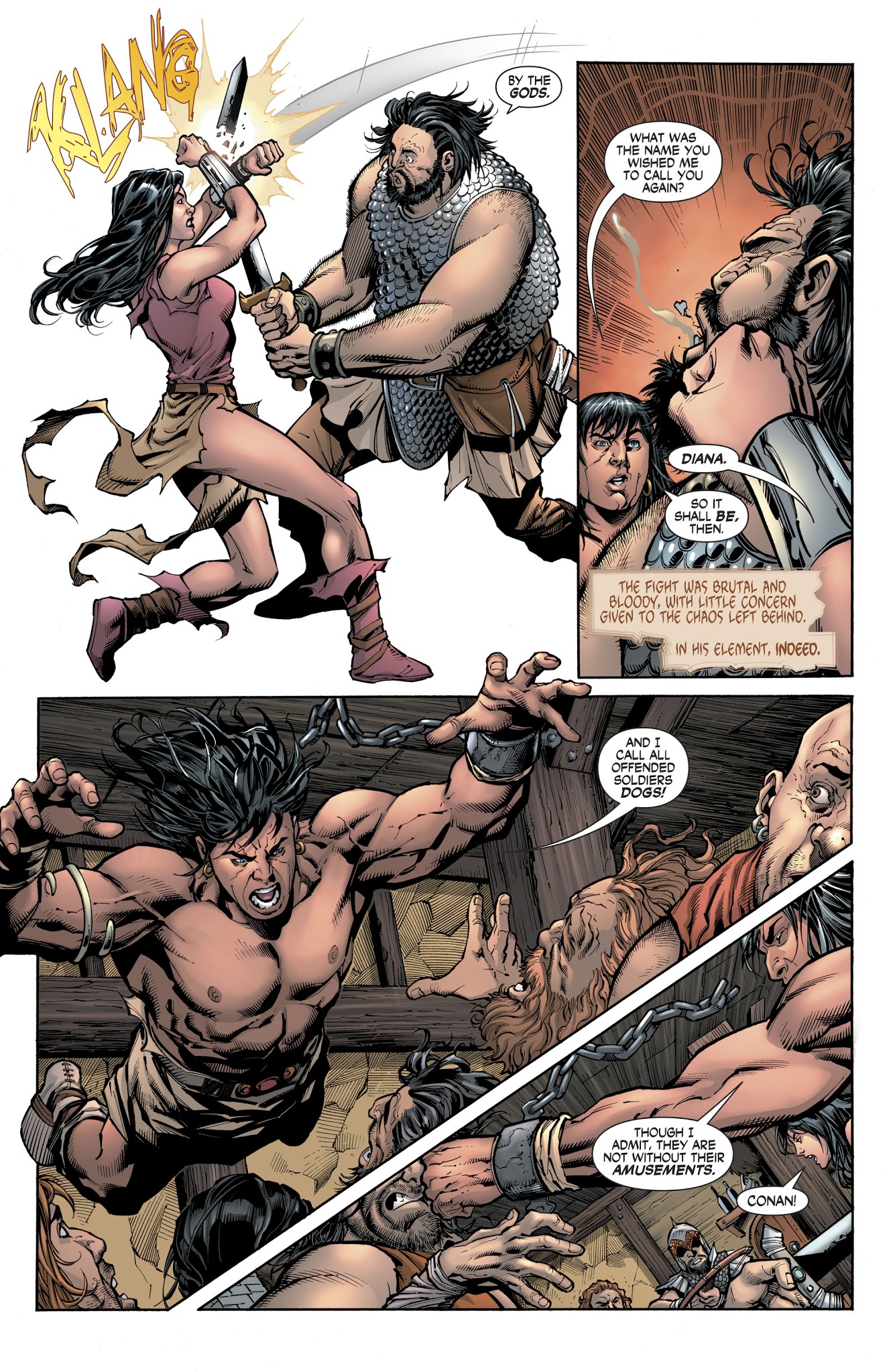Read online Wonder Woman/Conan comic -  Issue #4 - 19