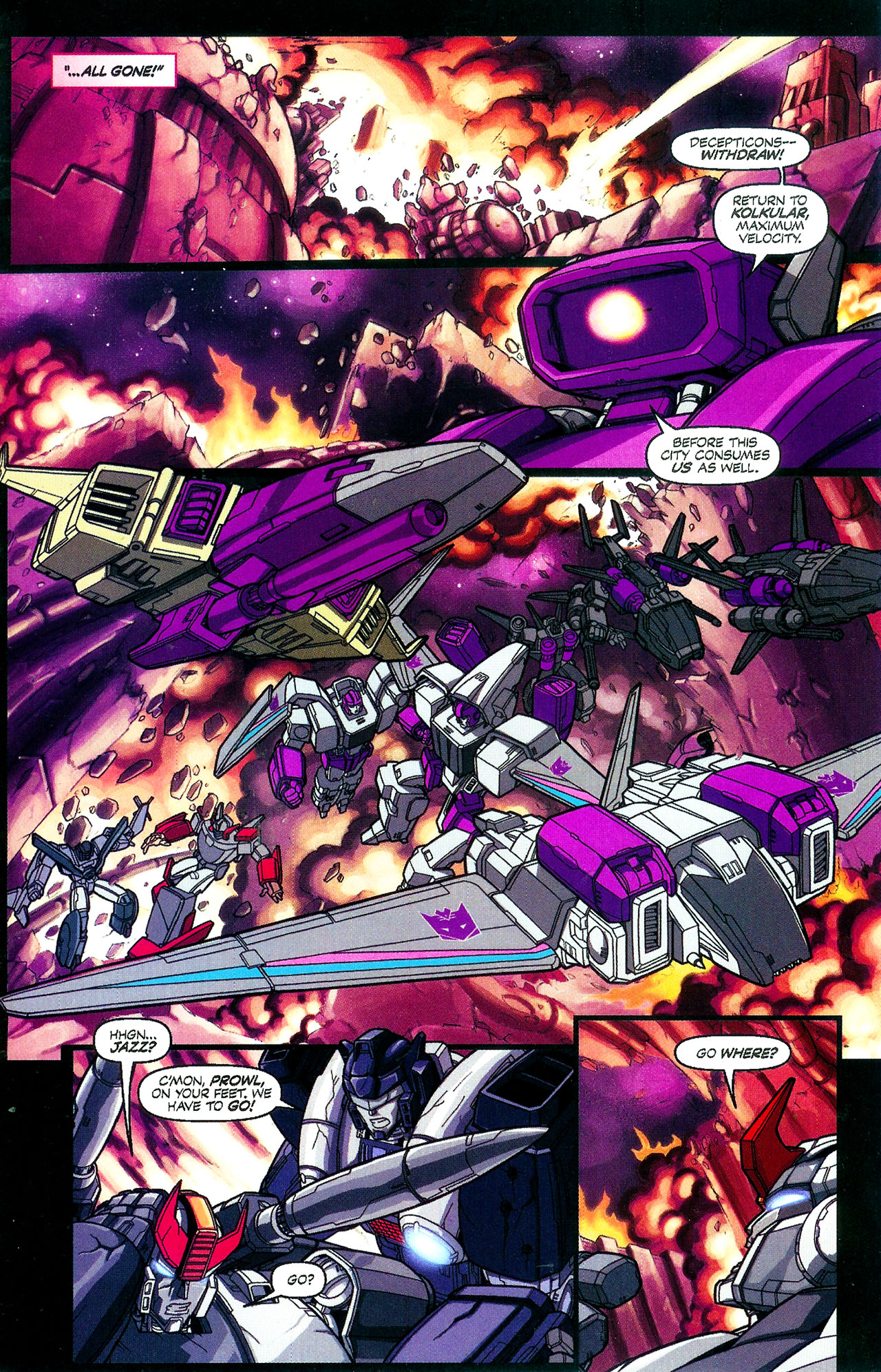 Read online Transformers: The War Within comic -  Issue #6 - 8