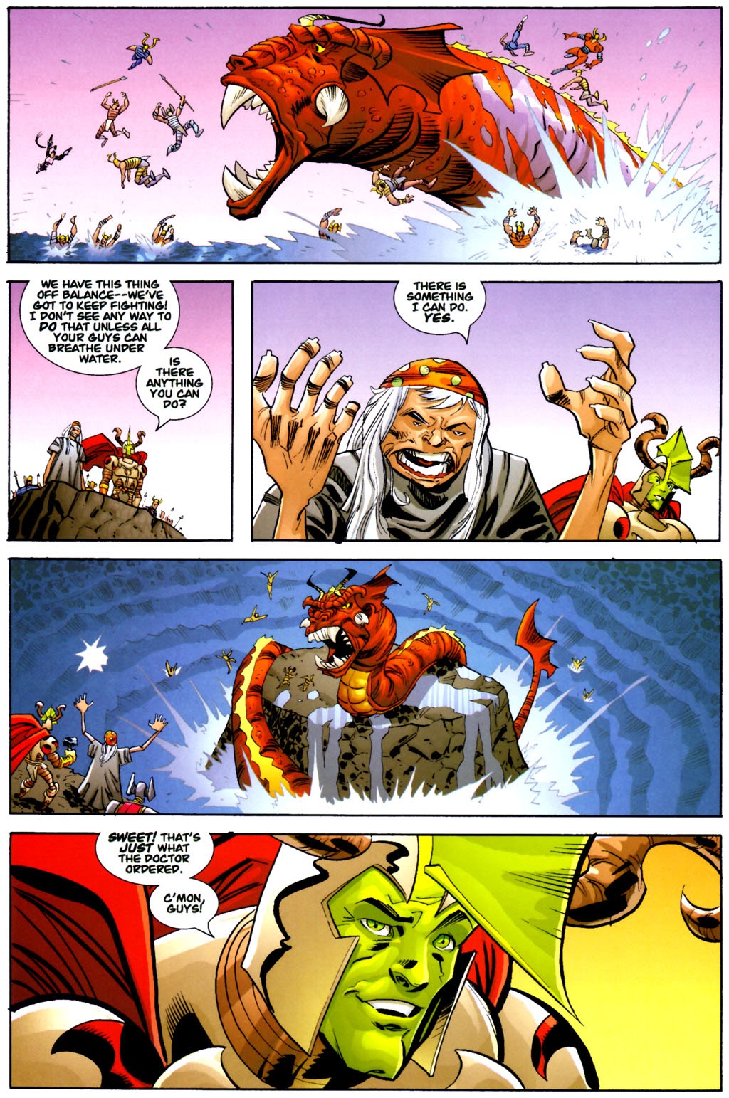 Read online Savage Dragon: God War comic -  Issue #4 - 9