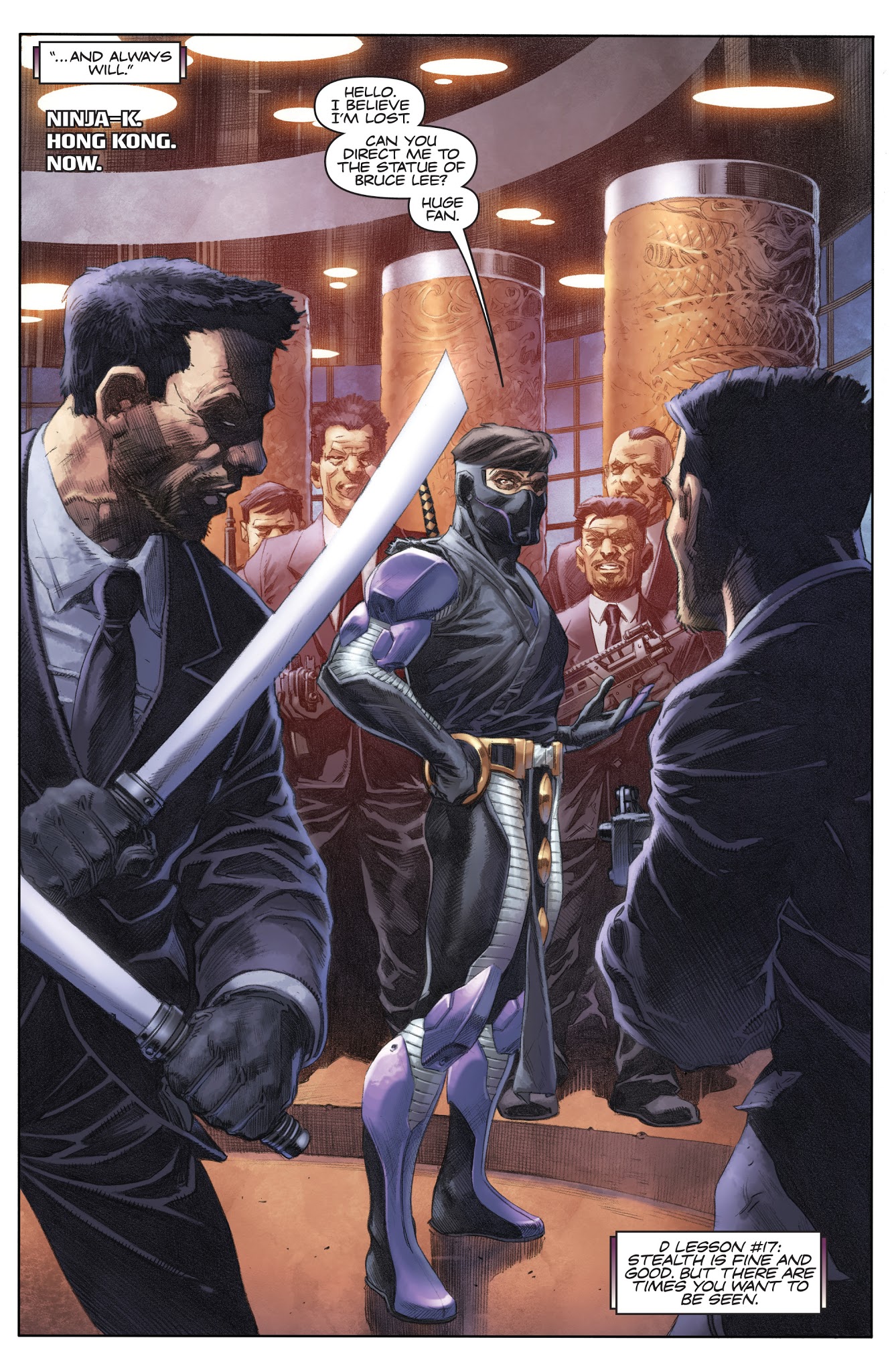 Read online Ninja-K comic -  Issue #1 - 15