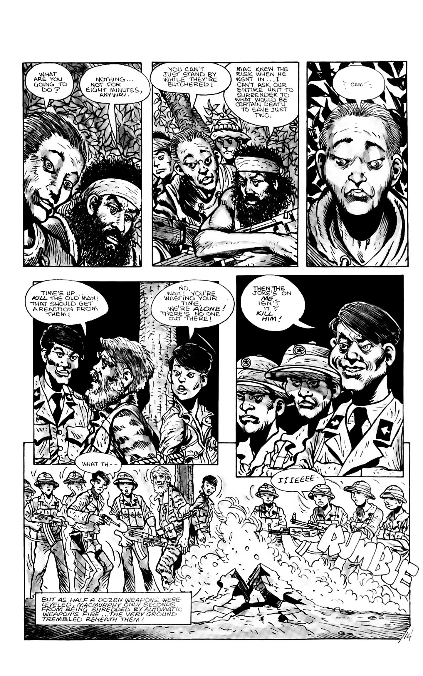 Read online Fire Team comic -  Issue #6 - 18