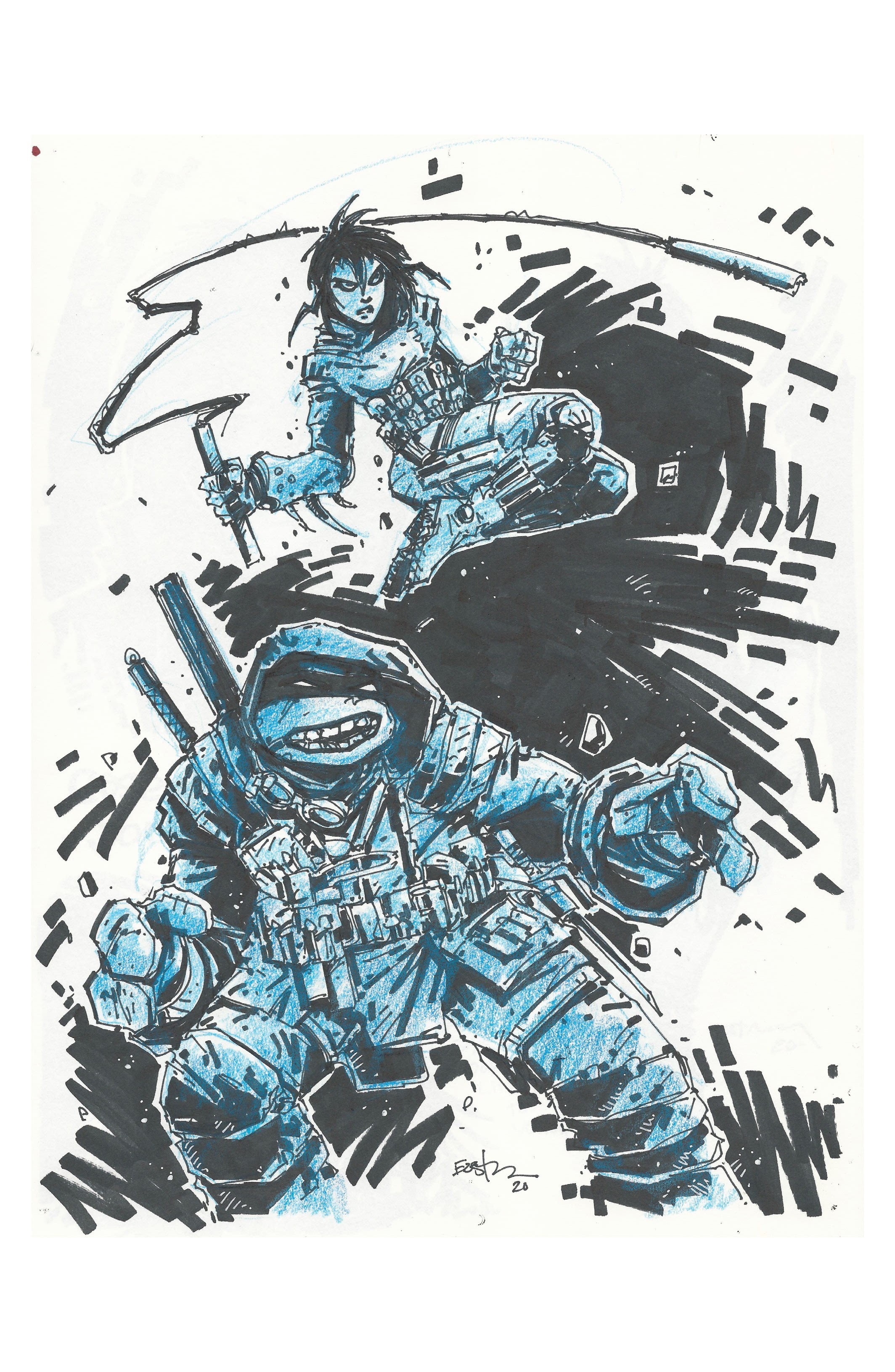 Read online Teenage Mutant Ninja Turtles: The Last Ronin Design Archive comic -  Issue # Full - 6
