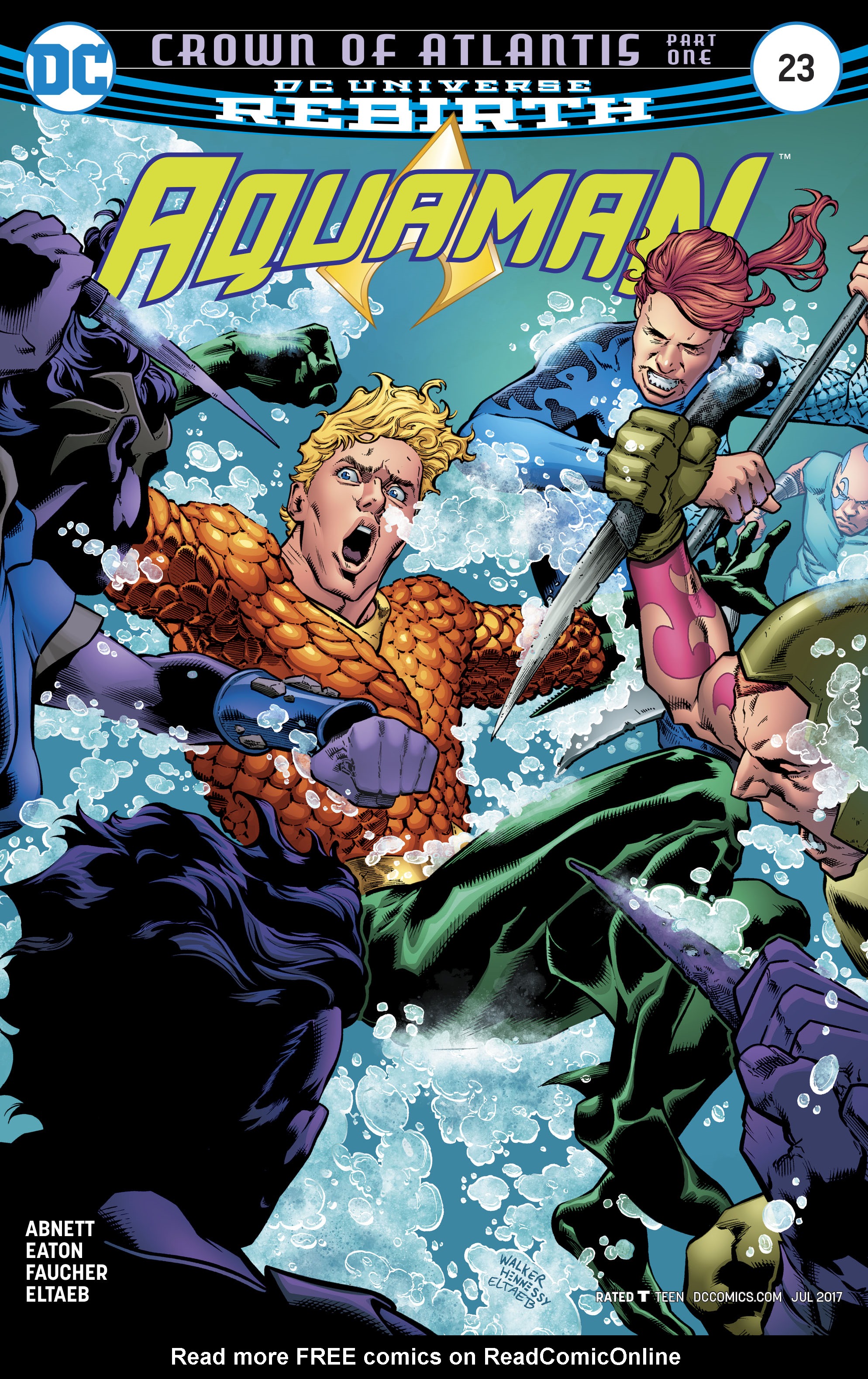 Read online Aquaman (2016) comic -  Issue #23 - 1