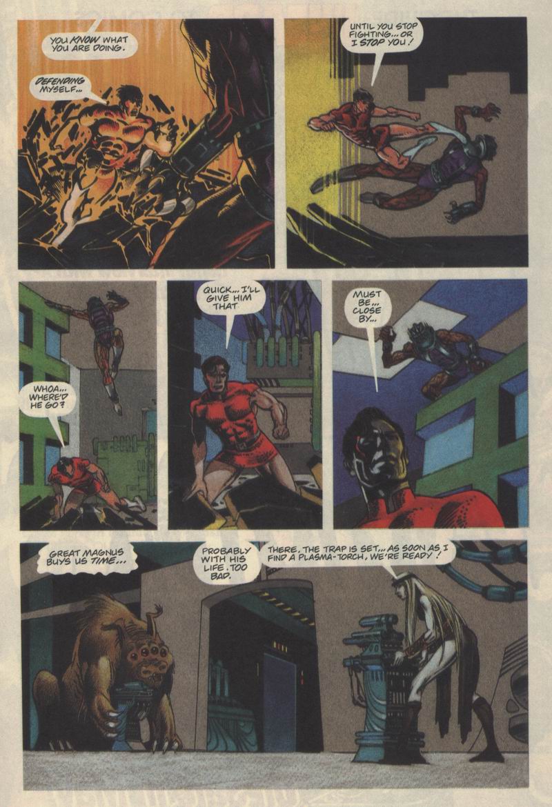 Read online Magnus Robot Fighter (1991) comic -  Issue #13 - 14
