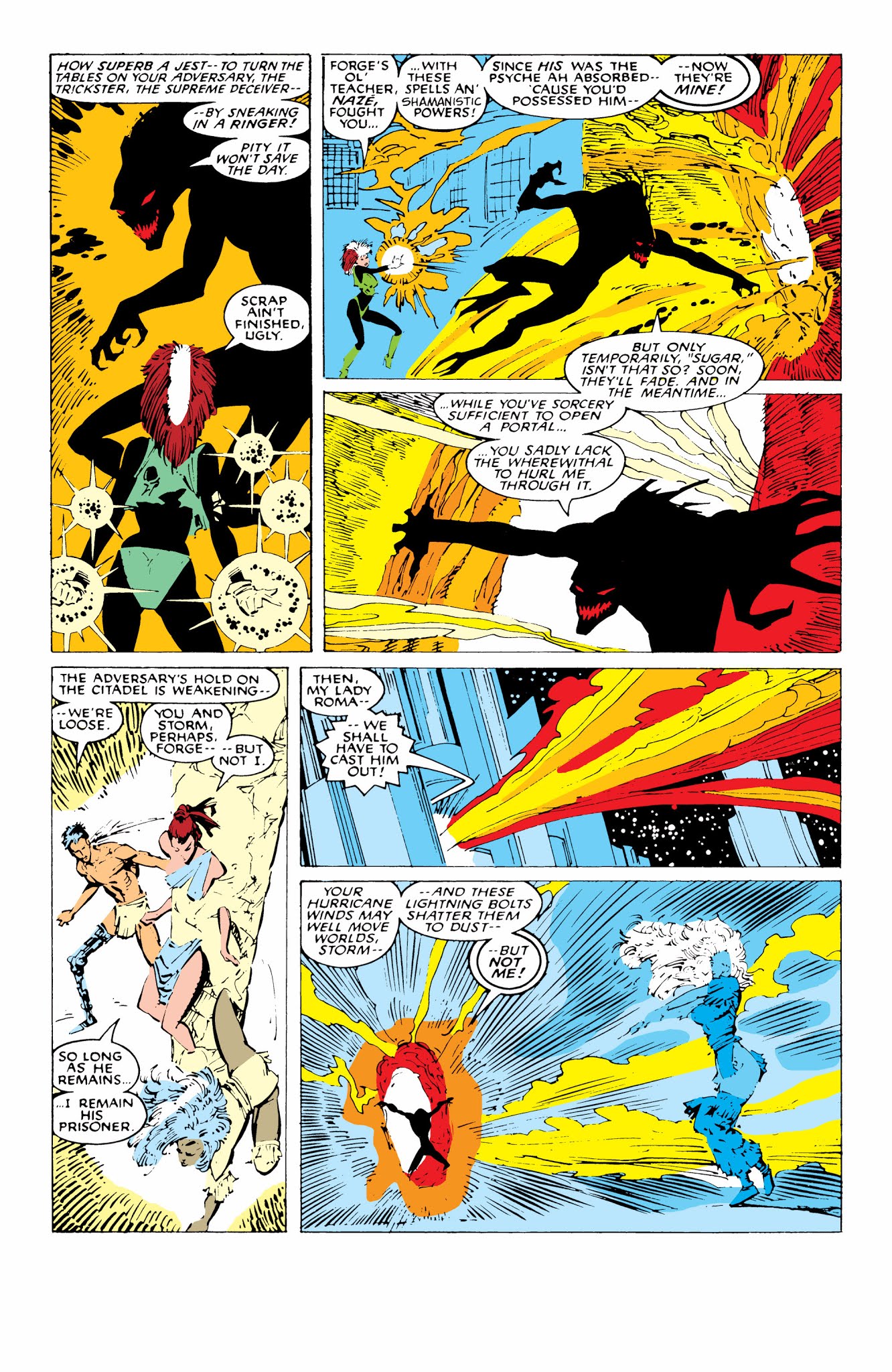 Read online X-Men: Fall of the Mutants comic -  Issue # TPB 1 (Part 3) - 22