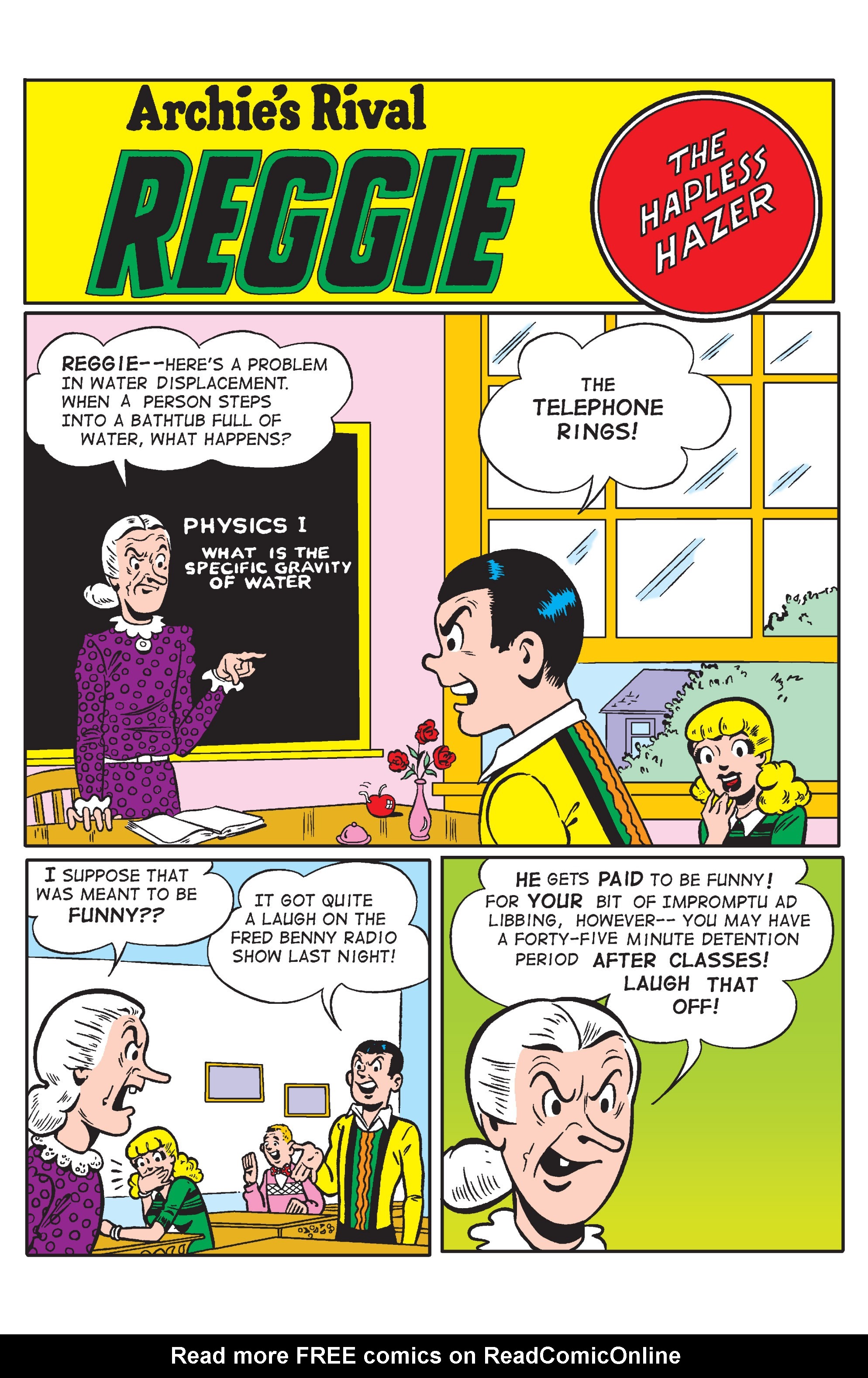 Read online Archie's Rival Reggie comic -  Issue #1 - 10