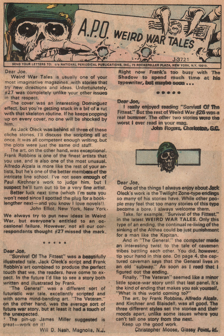 Read online Weird War Tales (1971) comic -  Issue #32 - 17