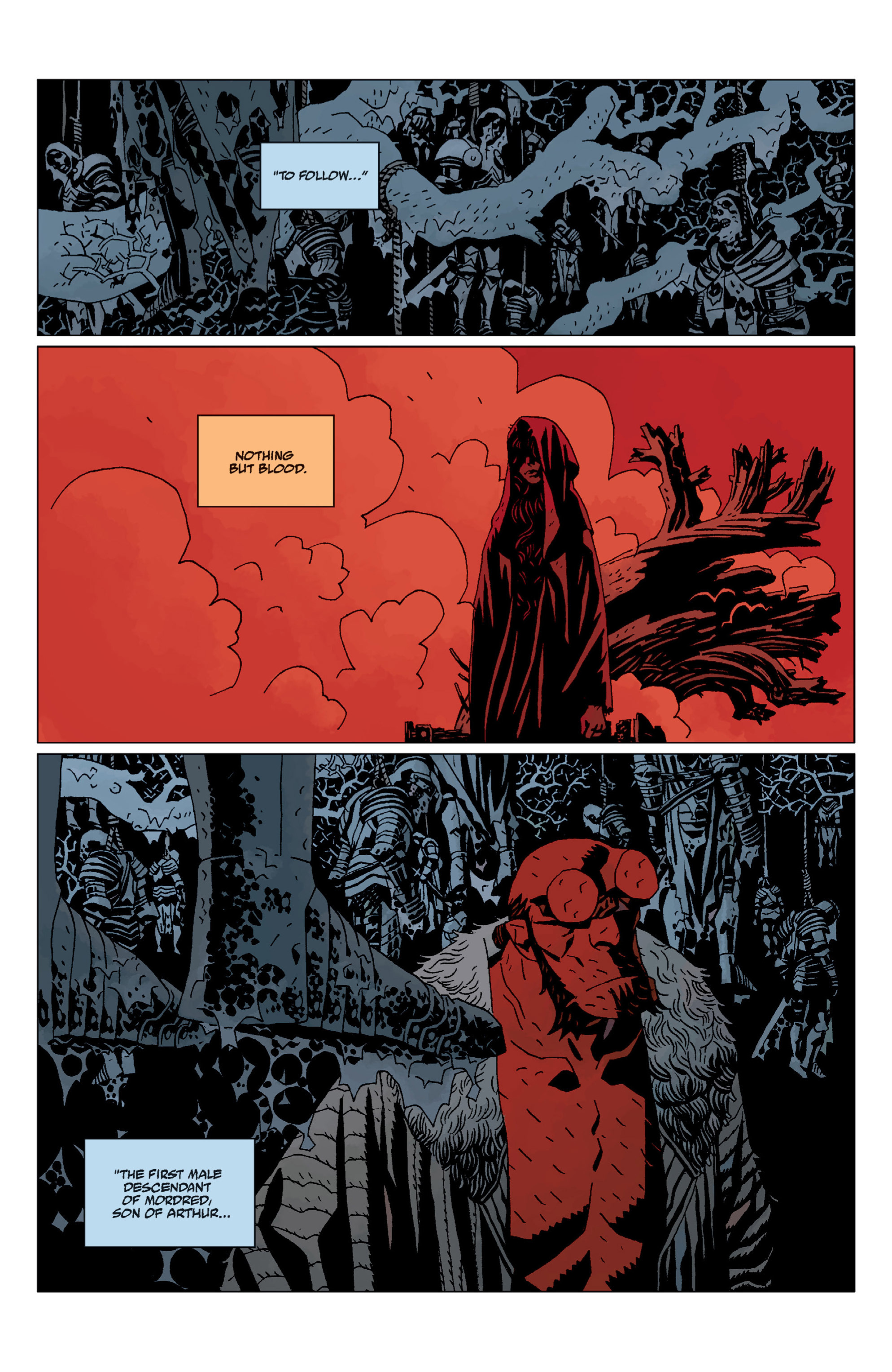 Read online Hellboy comic -  Issue #9 - 137