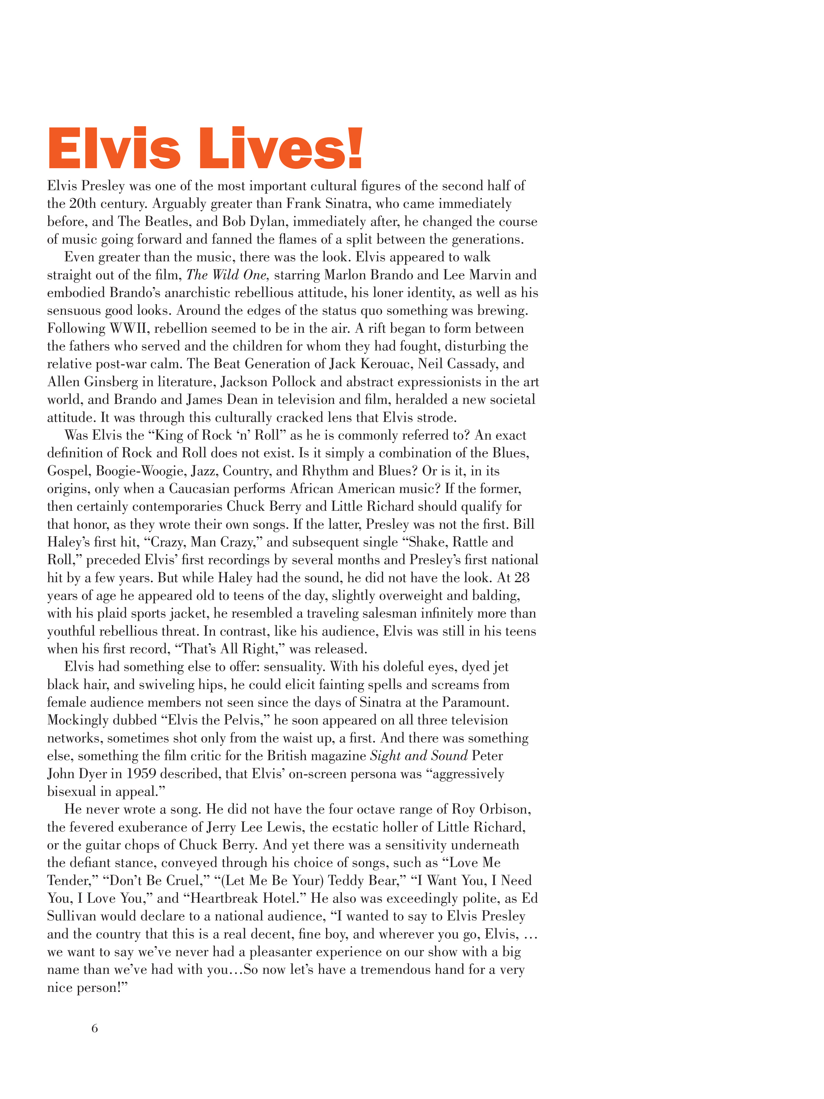 Read online The Mighty Elvis: A Graphic Biography comic -  Issue # TPB - 8