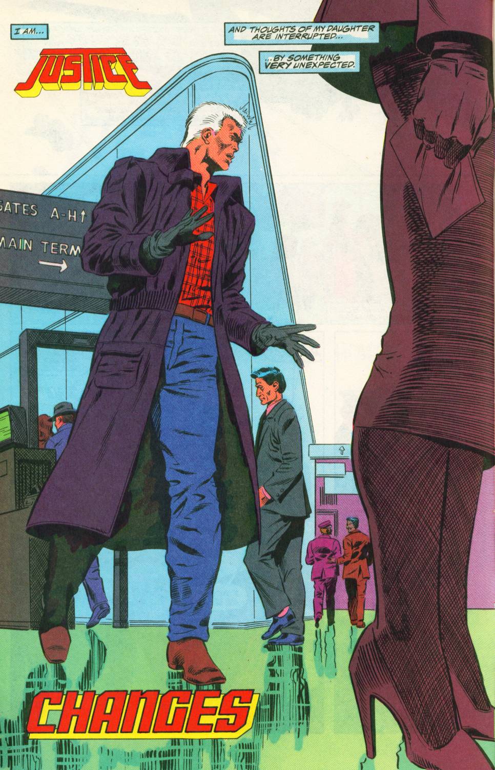 Read online Justice (1986) comic -  Issue #25 - 4