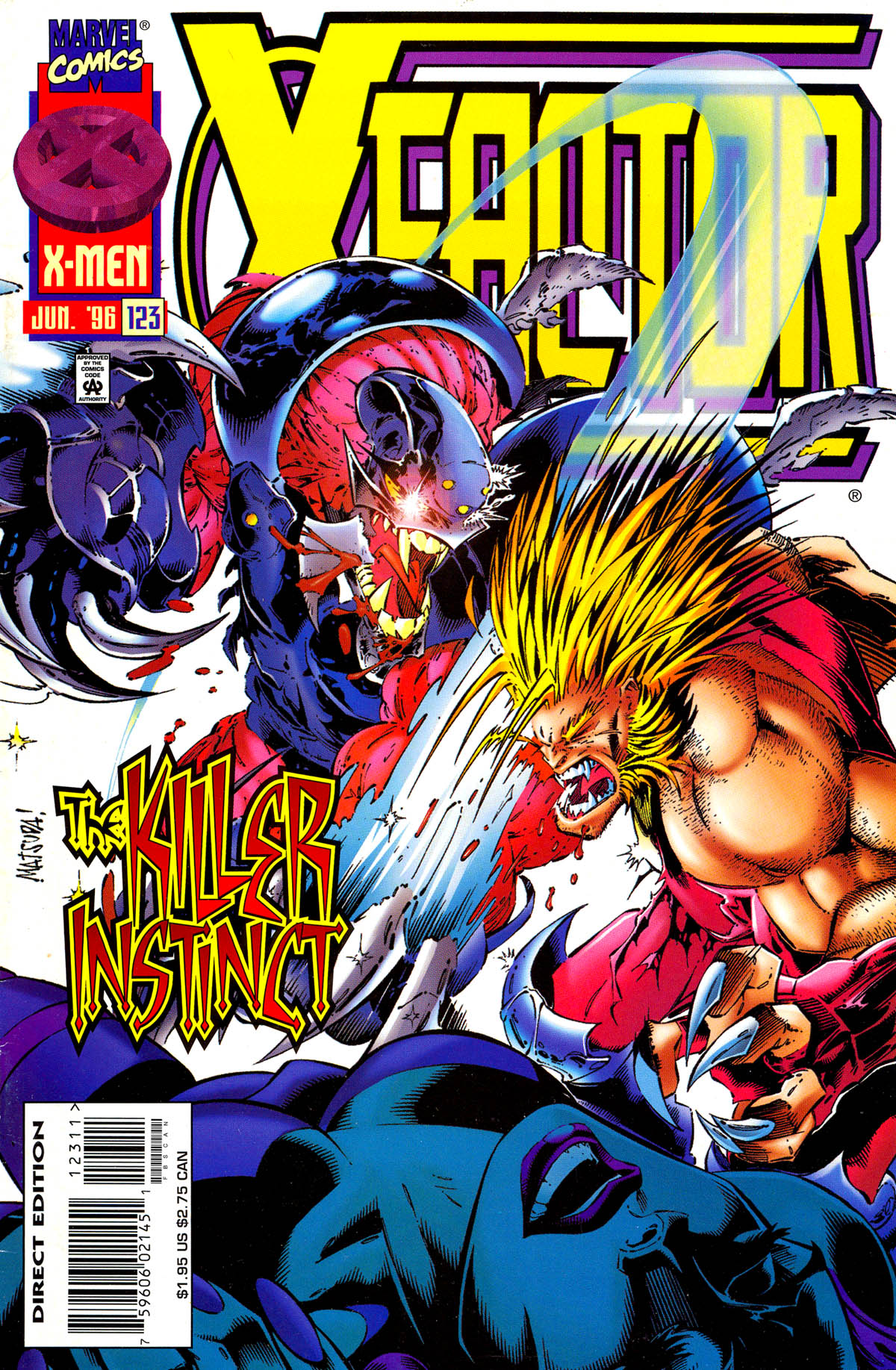 Read online X-Factor (1986) comic -  Issue #123 - 1