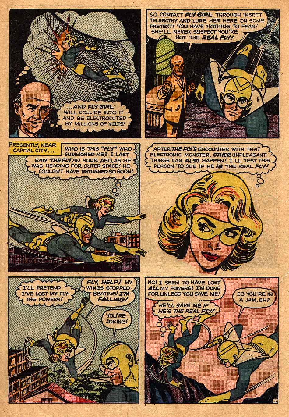 Read online Adventures of the Fly comic -  Issue #24 - 7